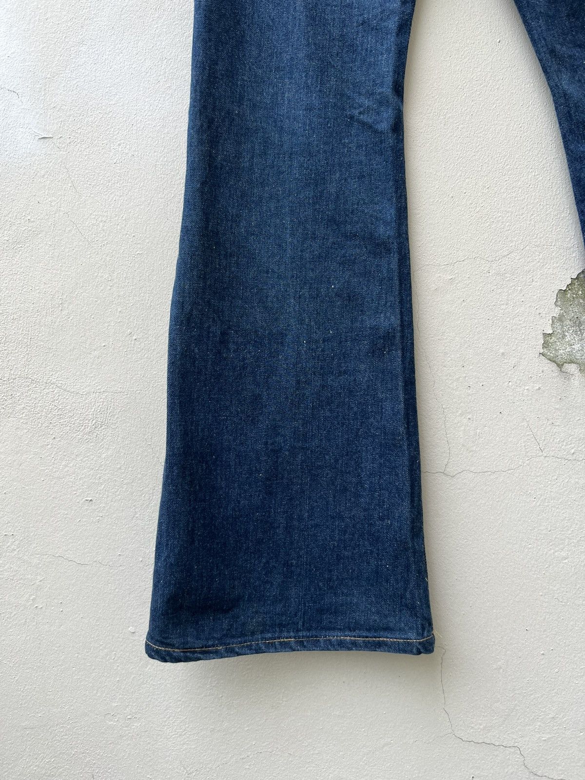Johnbull Vintage 70s Johnbull Japan Blue Denim Super Flare Jeans Size US 27 - 17 Thumbnail