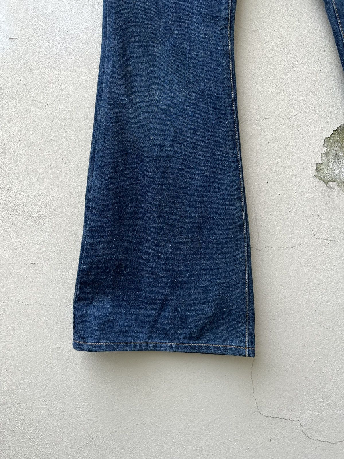 Johnbull Vintage 70s Johnbull Japan Blue Denim Super Flare Jeans Size US 27 - 10 Thumbnail