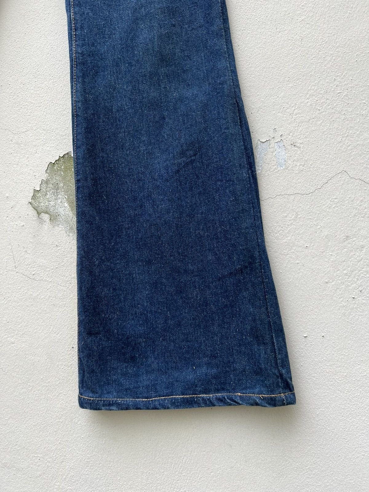 Johnbull Vintage 70s Johnbull Japan Blue Denim Super Flare Jeans Size US 27 - 13 Thumbnail