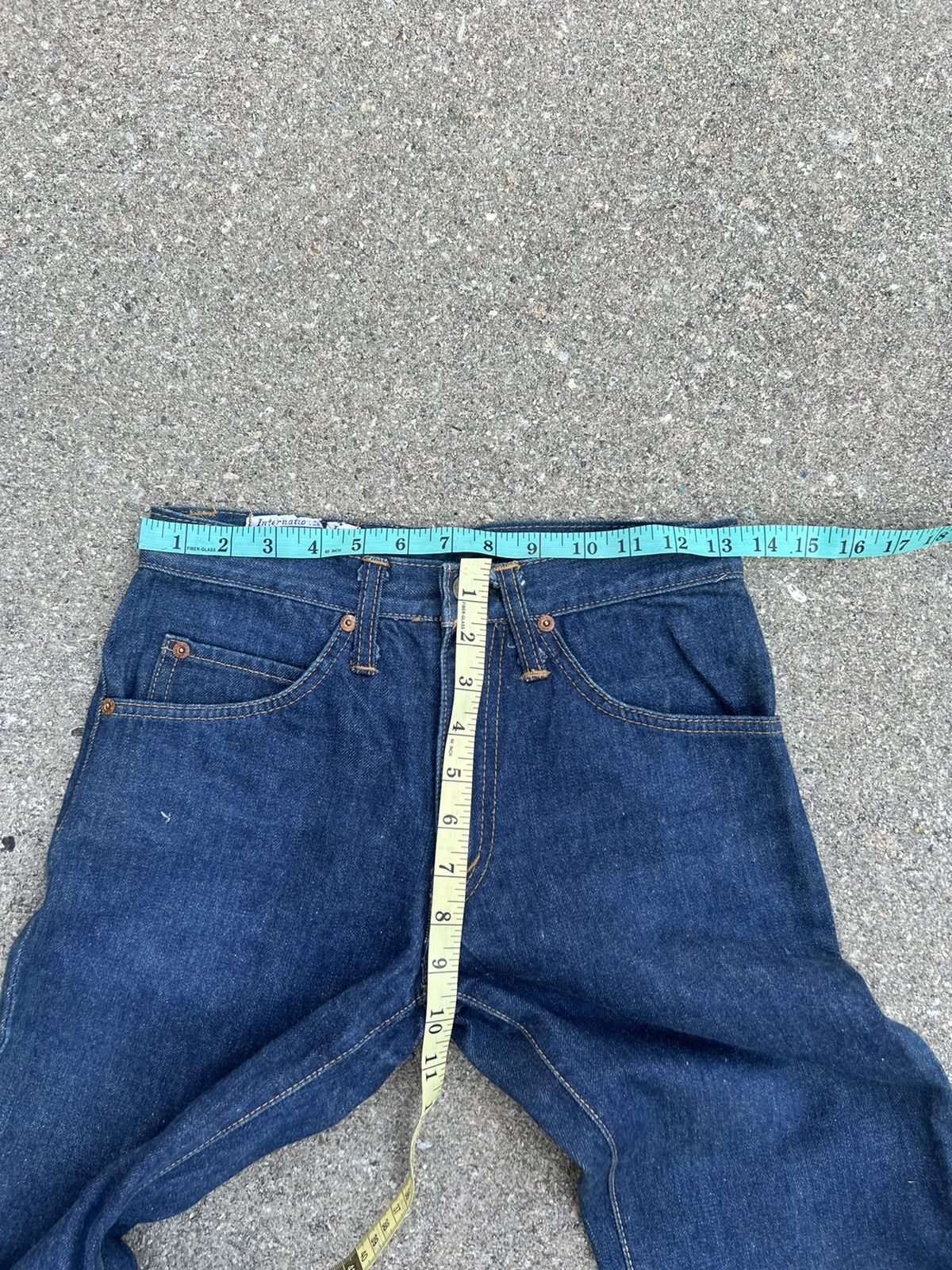 Johnbull Vintage 70s Johnbull Japan Blue Denim Super Flare Jeans Size US 27 - 2 Thumbnail