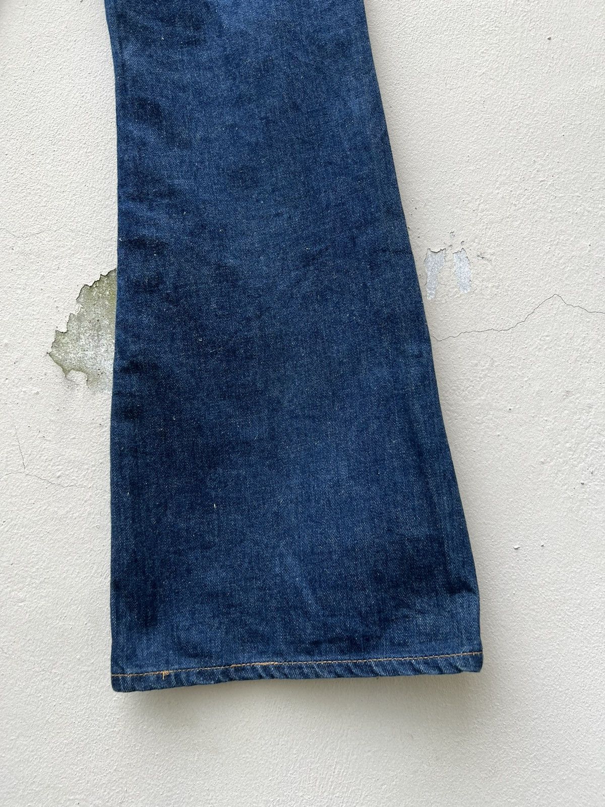 Johnbull Vintage 70s Johnbull Japan Blue Denim Super Flare Jeans Size US 27 - 21 Thumbnail