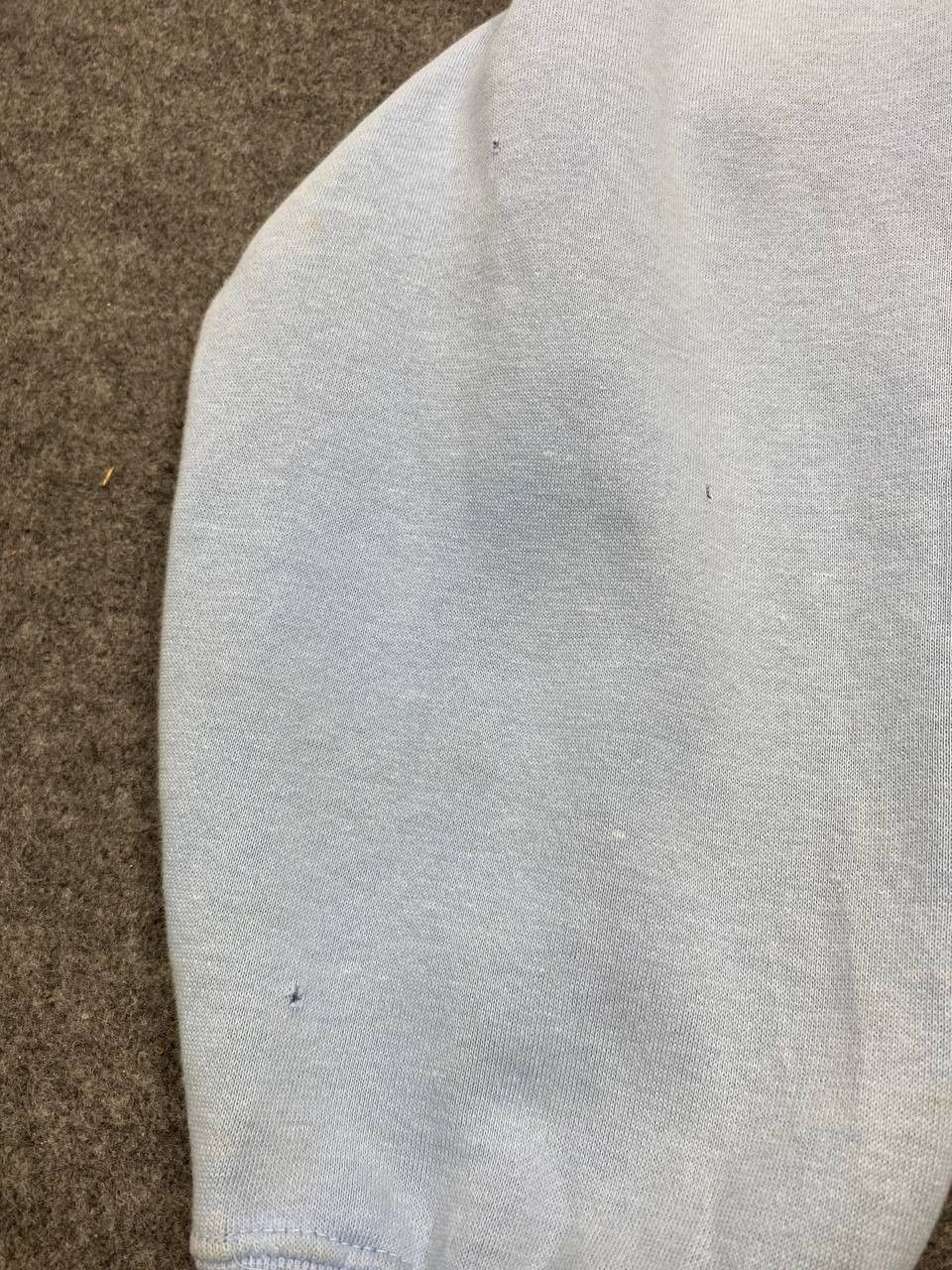 Stussy vintage stussy hoody distressed big logo back Size US L / EU 52-54 / 3 - 11 Thumbnail