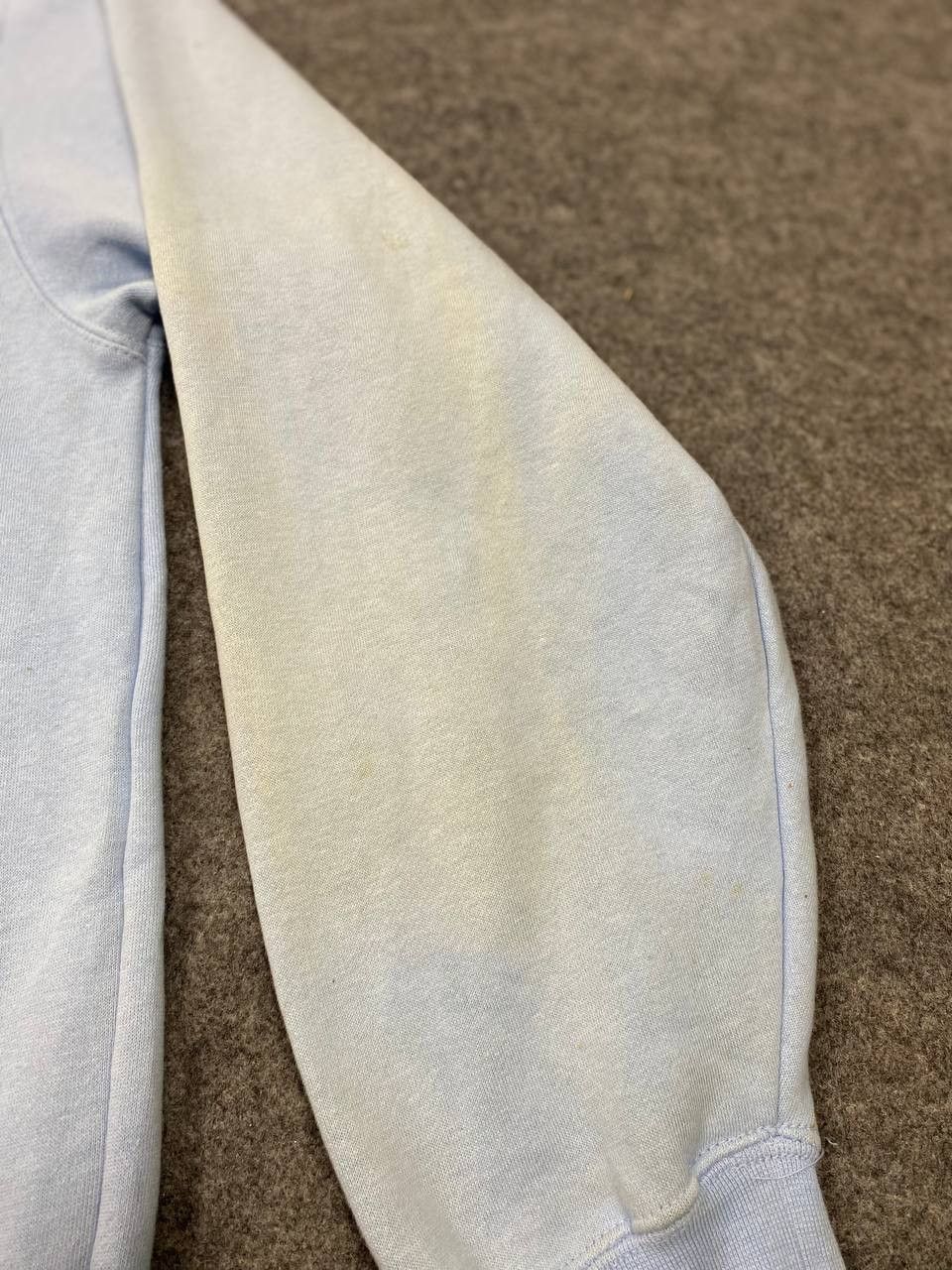 Stussy vintage stussy hoody distressed big logo back Size US L / EU 52-54 / 3 - 10 Thumbnail
