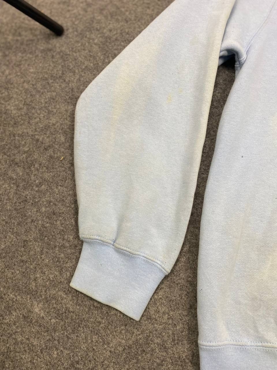 Stussy vintage stussy hoody distressed big logo back Size US L / EU 52-54 / 3 - 5 Thumbnail