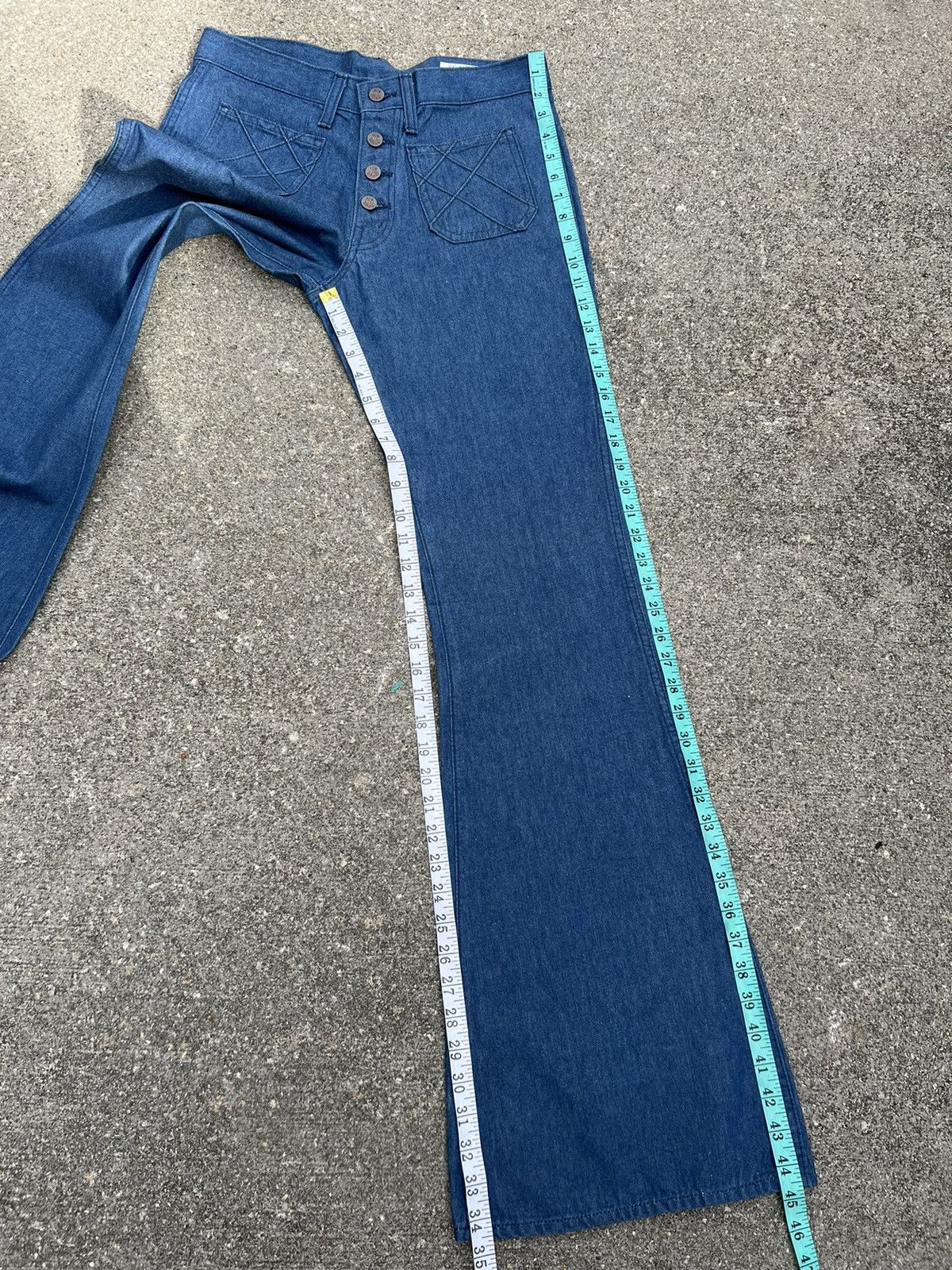Big John Super Flare Vintage Big John Japan Denim Jeans Size US 30 / EU 46 - 4 Thumbnail