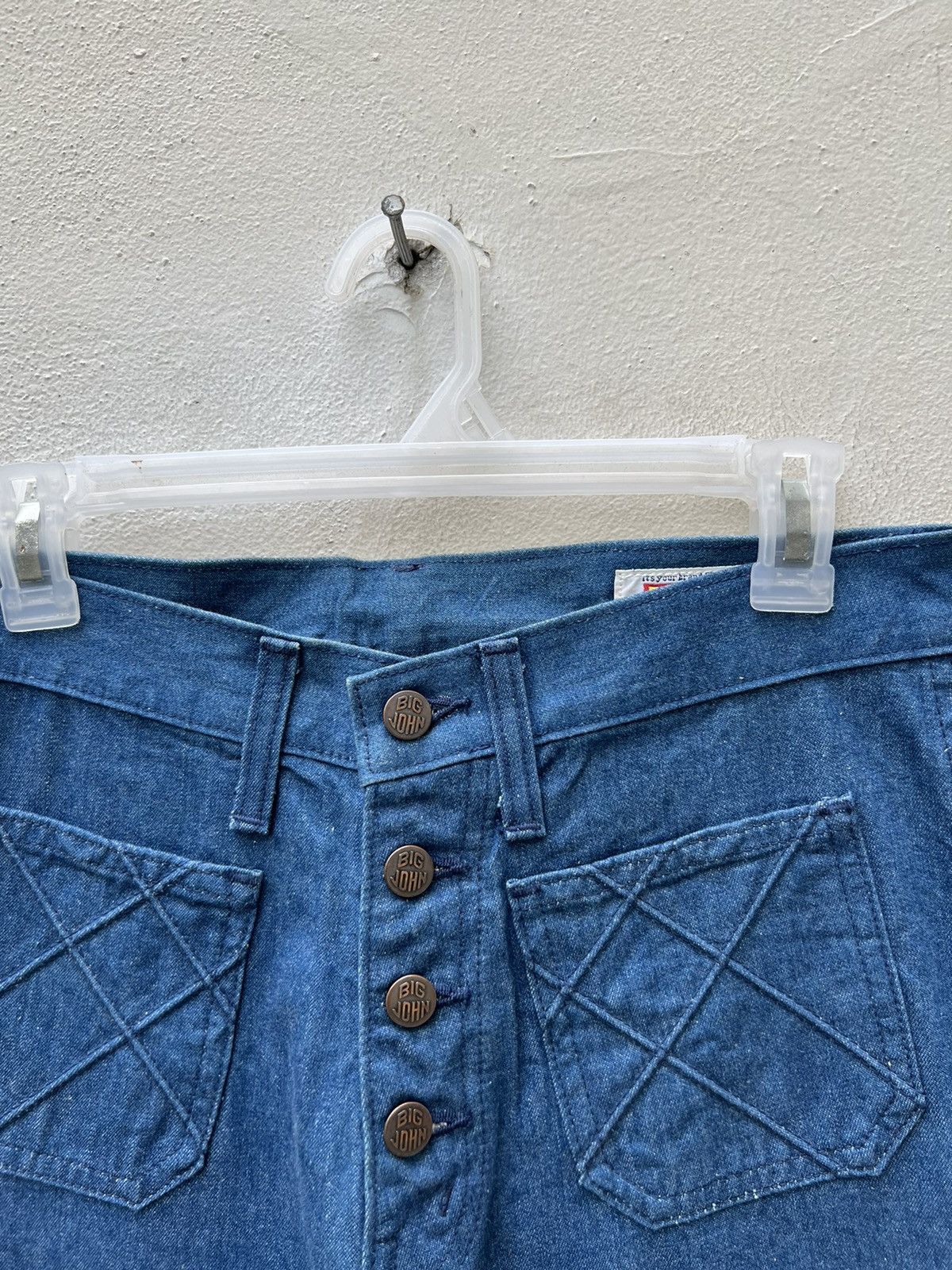 Big John Super Flare Vintage Big John Japan Denim Jeans Size US 30 / EU 46 - 8 Thumbnail