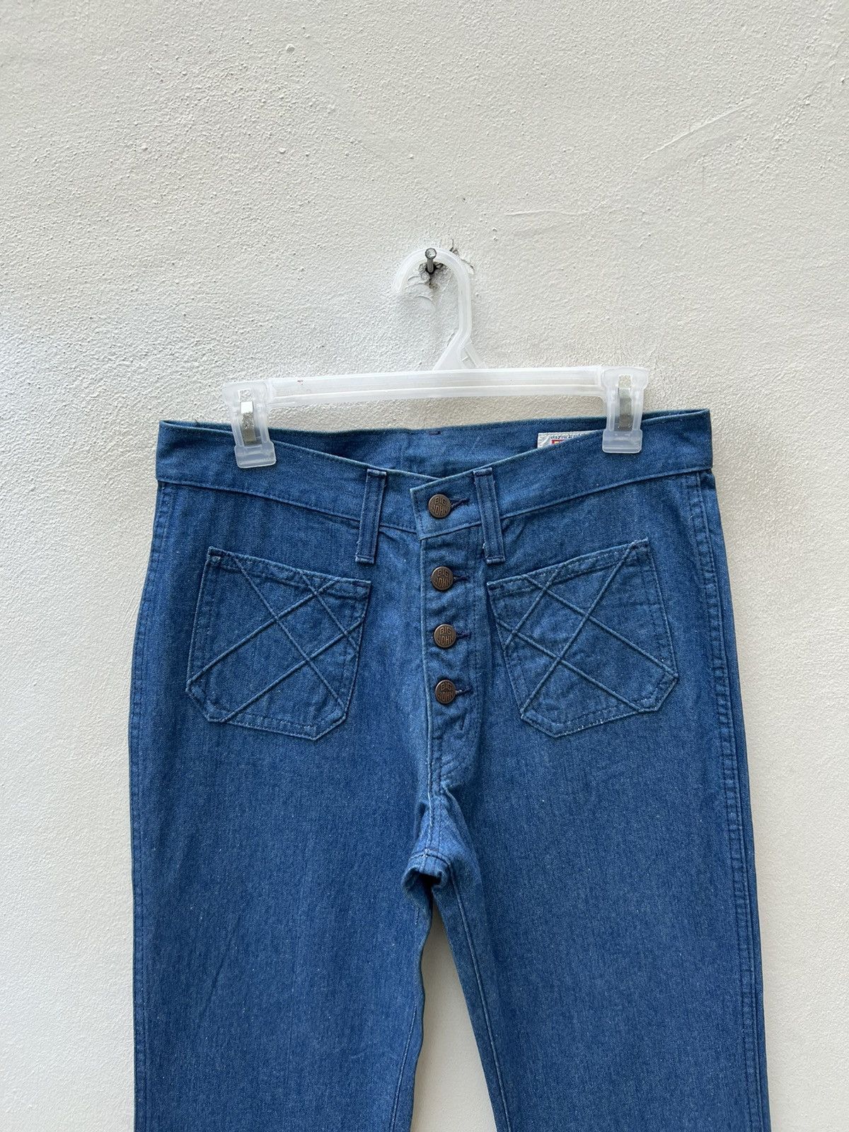 Big John Super Flare Vintage Big John Japan Denim Jeans Size US 30 / EU 46 - 7 Thumbnail