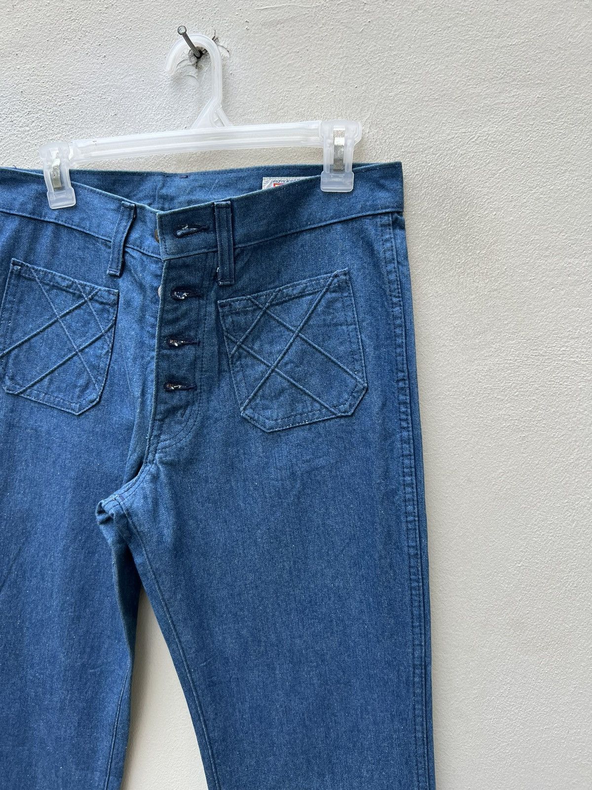 Big John Super Flare Vintage Big John Japan Denim Jeans Size US 30 / EU 46 - 12 Thumbnail