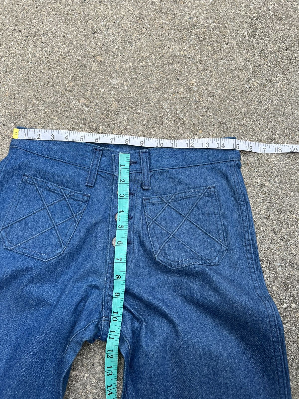 Big John Super Flare Vintage Big John Japan Denim Jeans Size US 30 / EU 46 - 2 Thumbnail