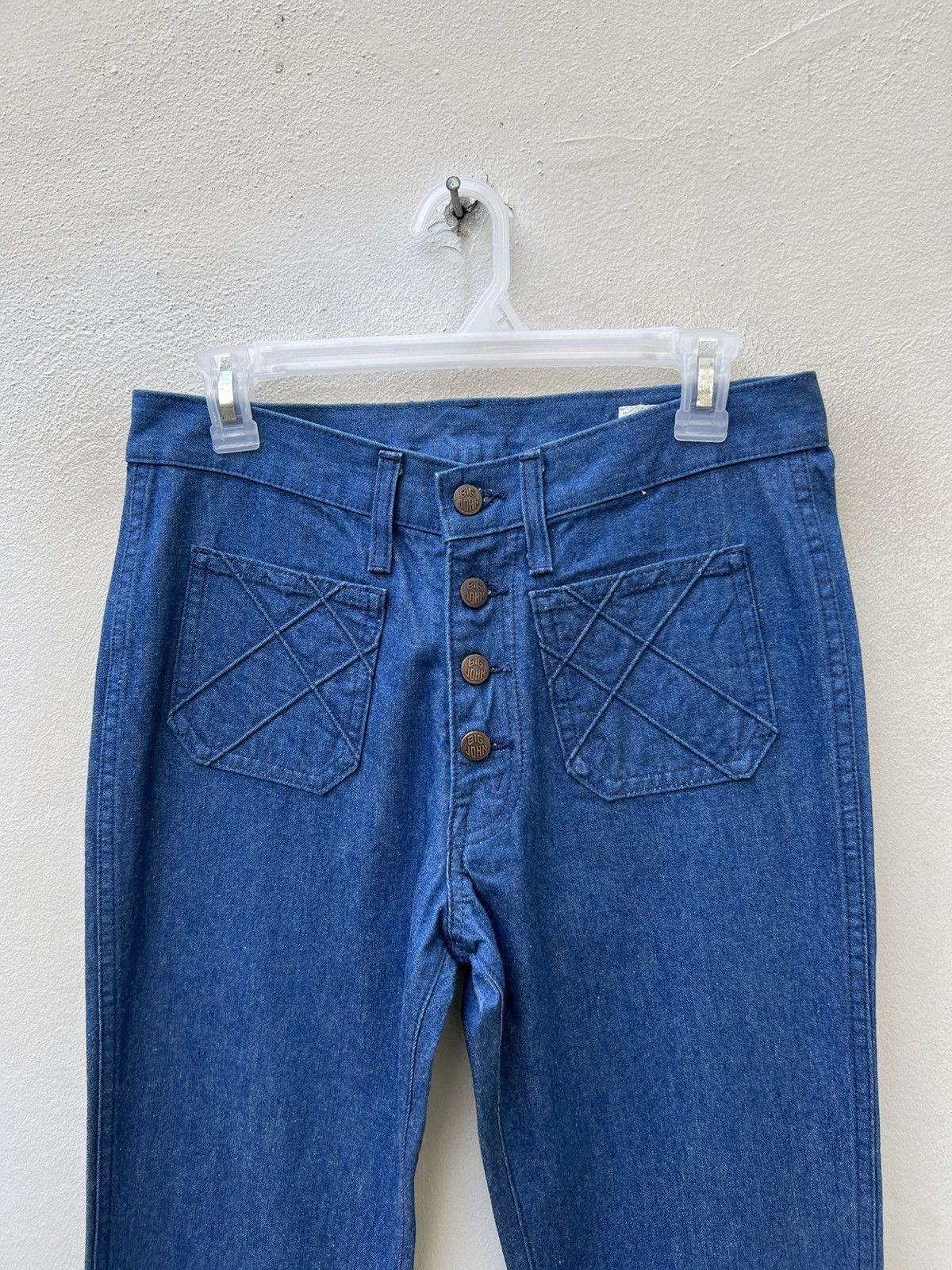 Big John Vintage Big John Japan Denim Super Flare Jeans Size US 30 / EU 46 - 7 Thumbnail