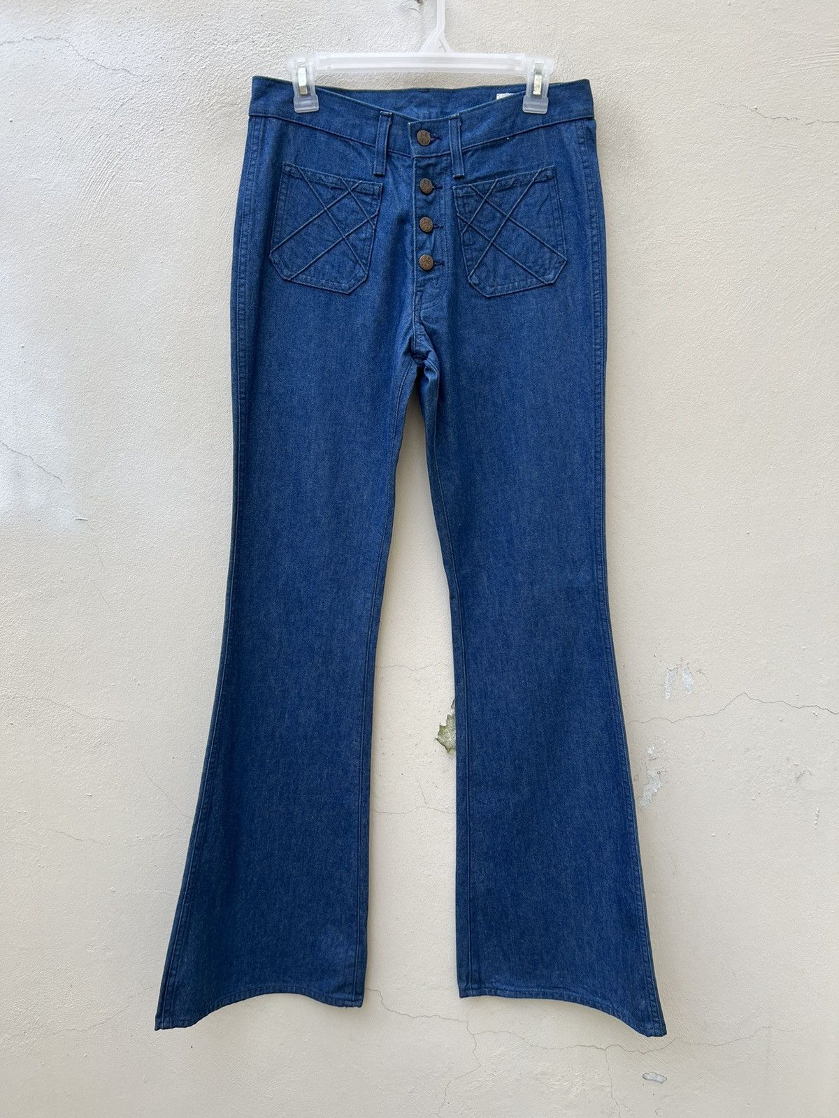 Big John Vintage Big John Japan Denim Super Flare Jeans Size US 30 / EU 46 - 6 Thumbnail
