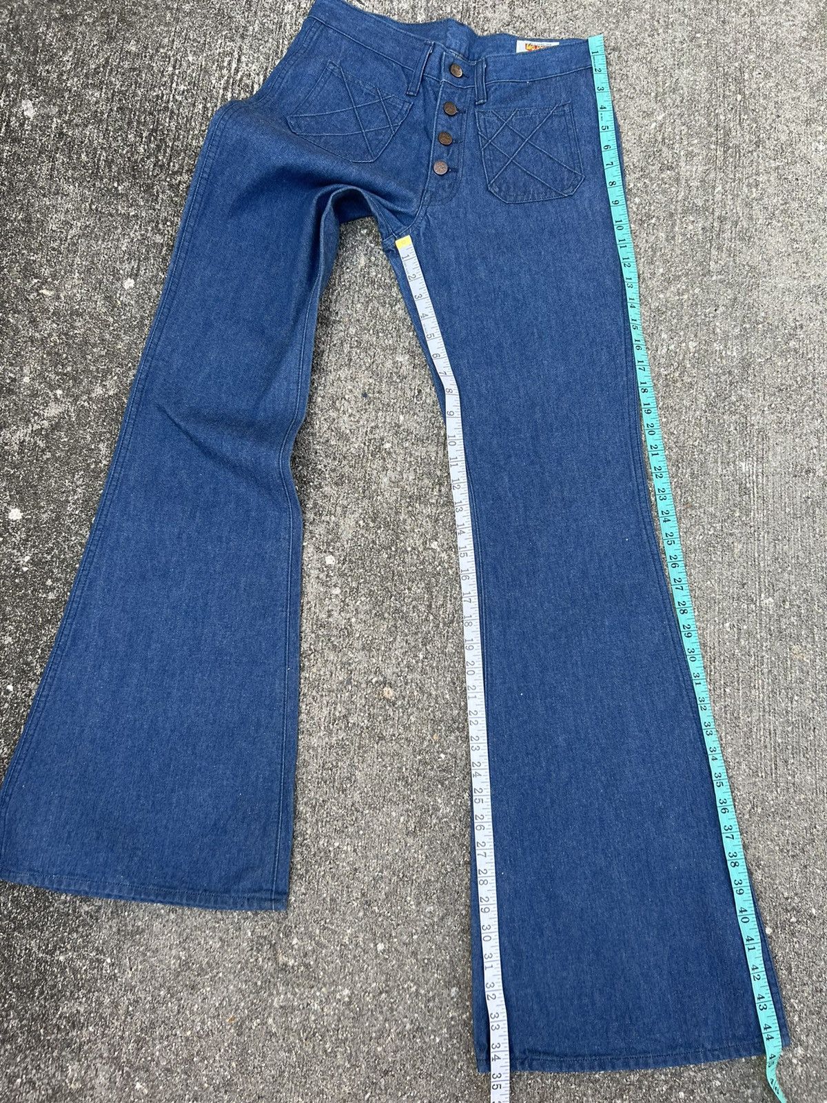 Big John Vintage Big John Japan Denim Super Flare Jeans Size US 30 / EU 46 - 4 Thumbnail