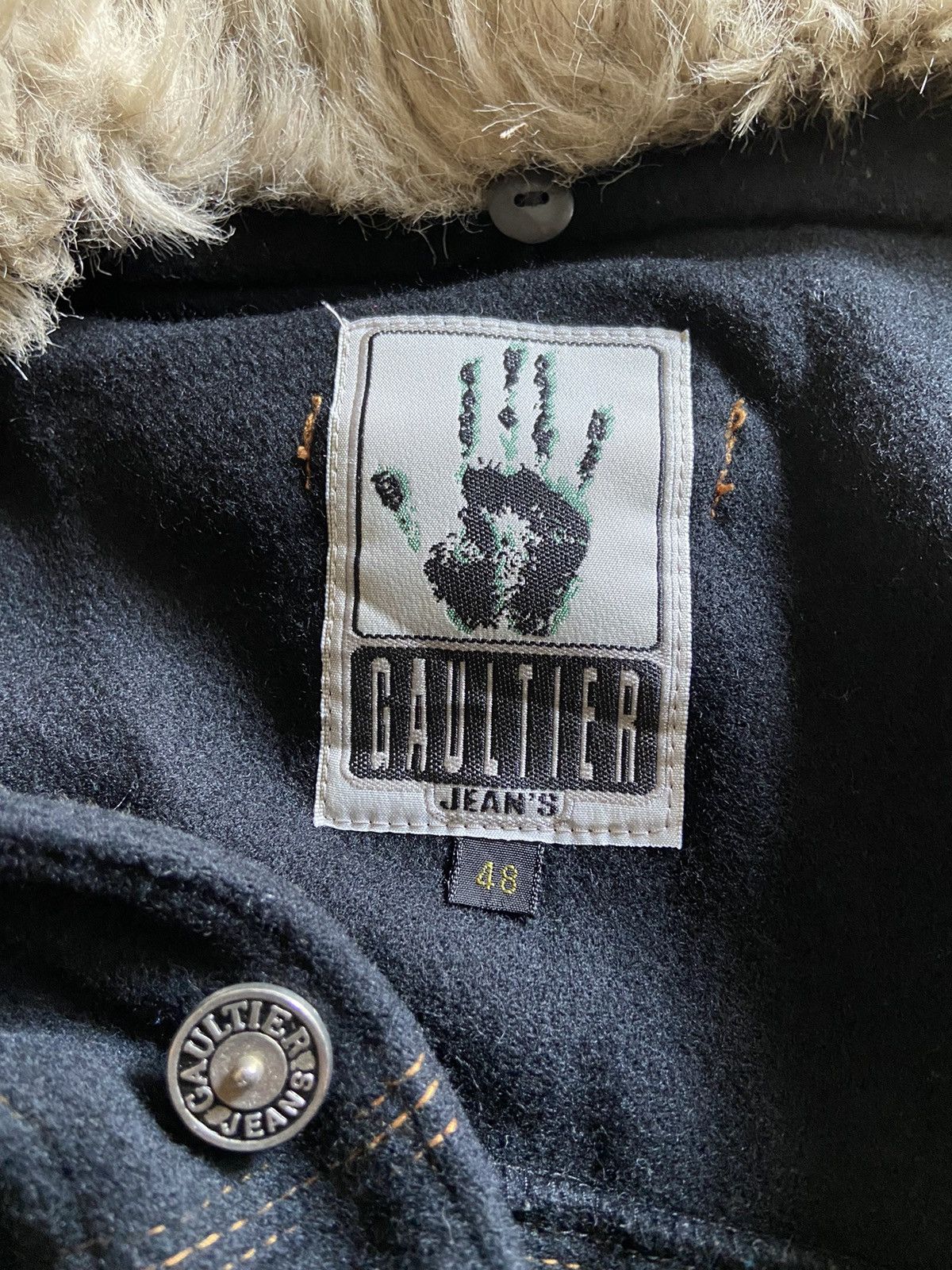 Jean Paul Gaultier Jean Paul Gaultier Fur Wool Overcoat Long Coat Size US M / EU 48-50 / 2 - 11 Thumbnail
