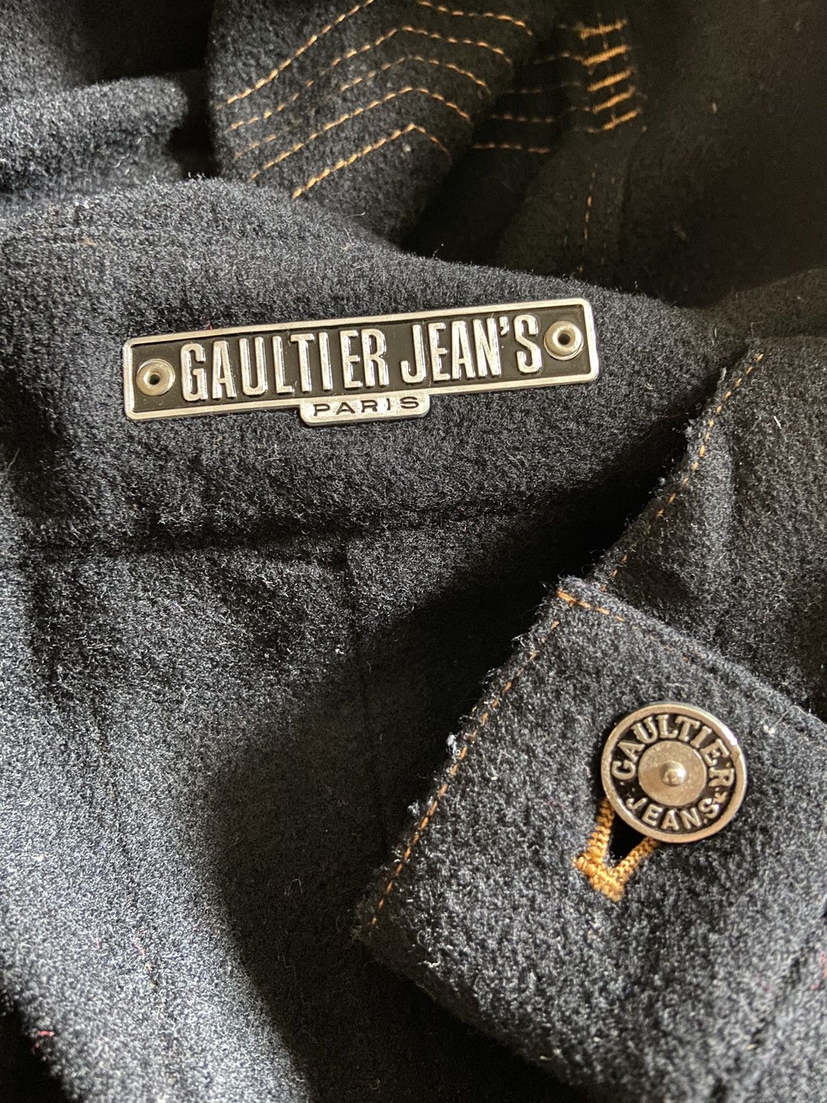 Jean Paul Gaultier Jean Paul Gaultier Fur Wool Overcoat Long Coat Size US M / EU 48-50 / 2 - 10 Thumbnail