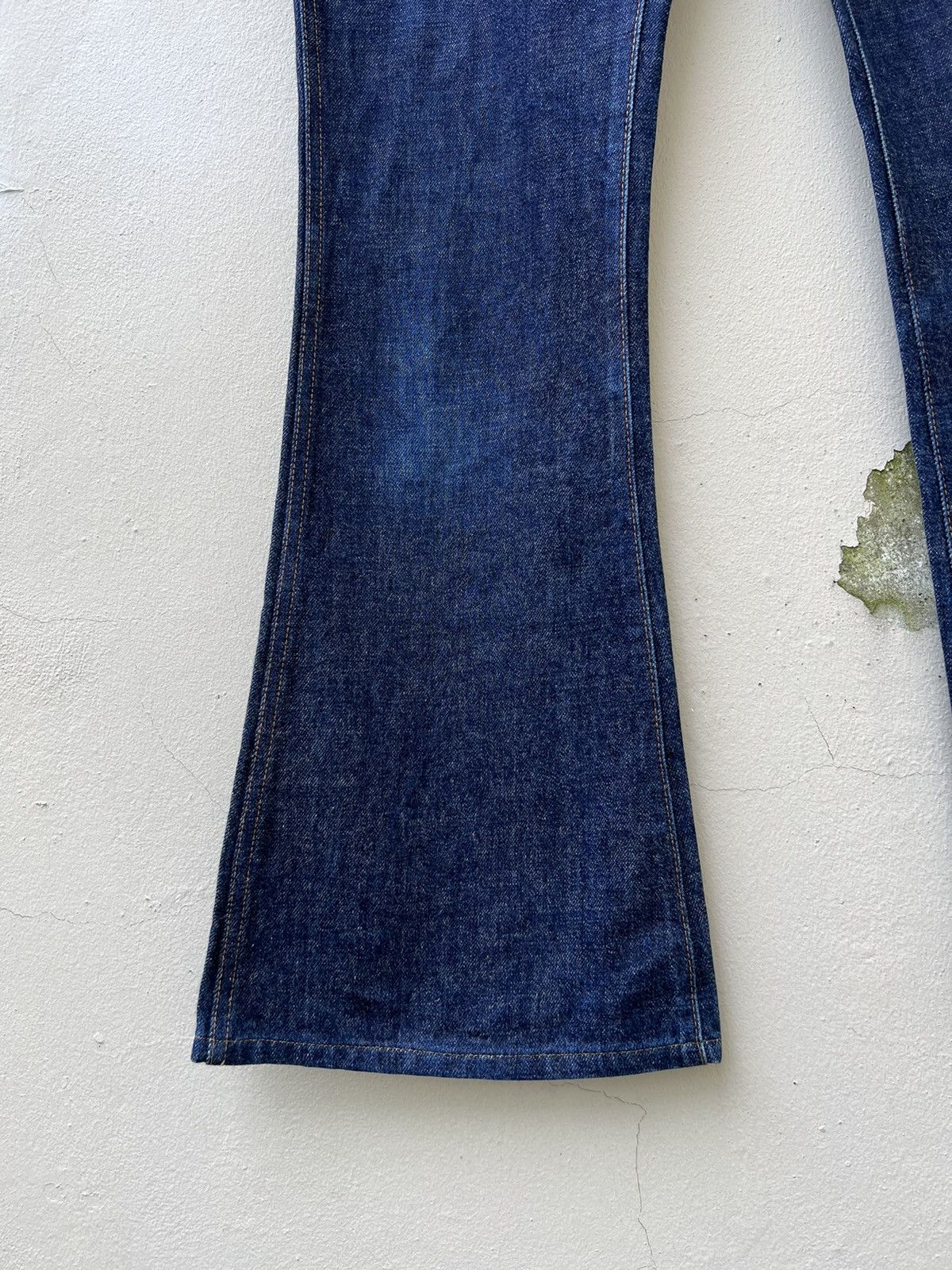 Big John Vintage Big John Japan Black Tab Denim Super Flare Jeans Size US 29 - 11 Thumbnail
