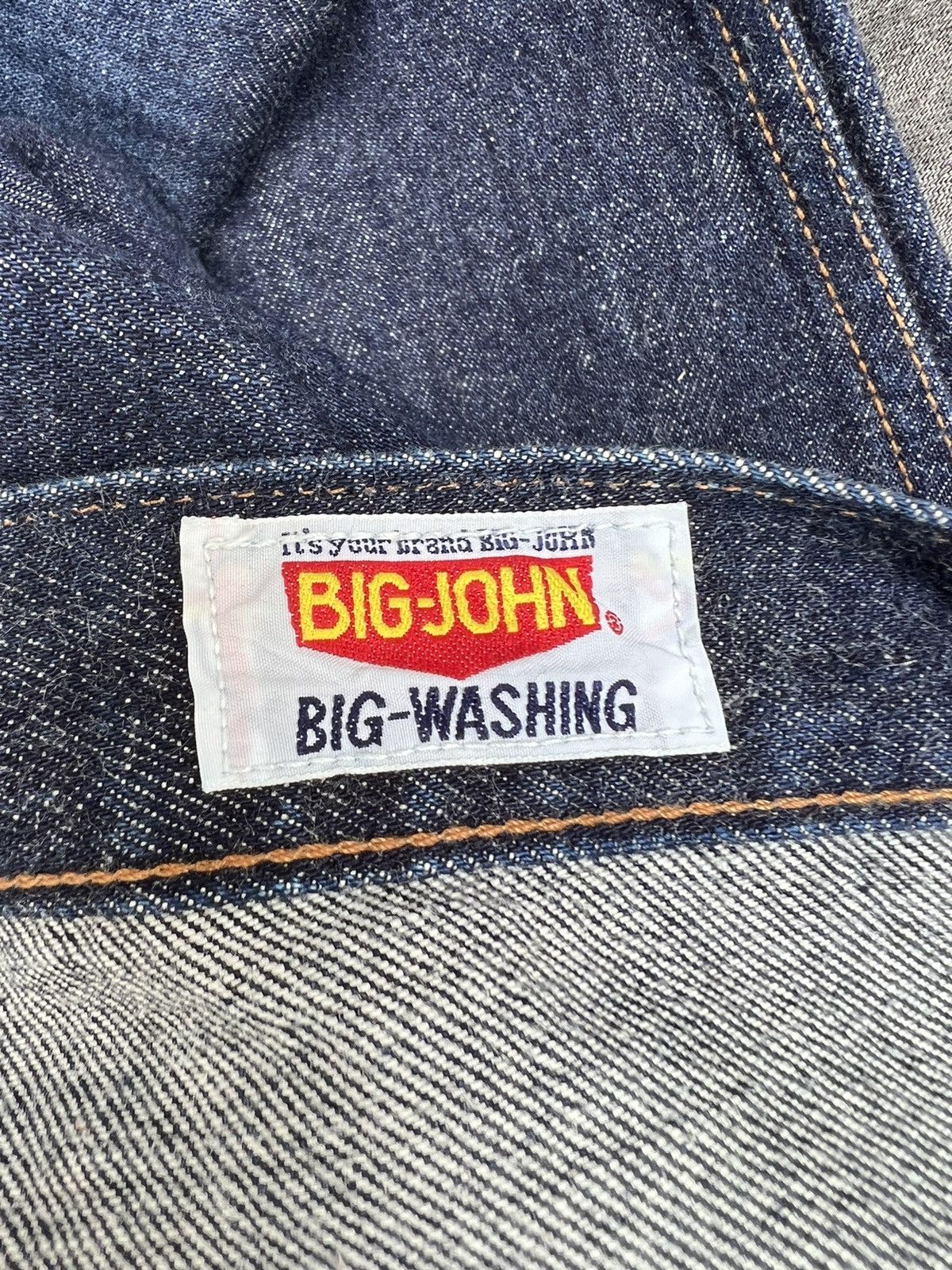 Big John Vintage Big John Japan Black Tab Denim Super Flare Jeans Size US 29 - 22 Thumbnail