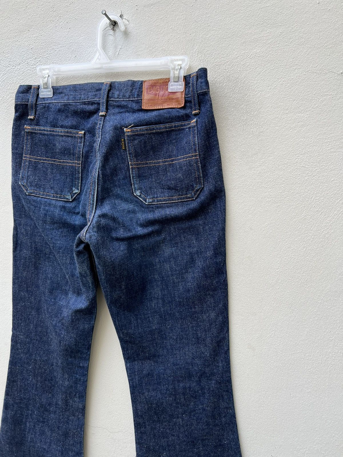 Big John Vintage Big John Japan Black Tab Denim Super Flare Jeans Size US 29 - 19 Thumbnail