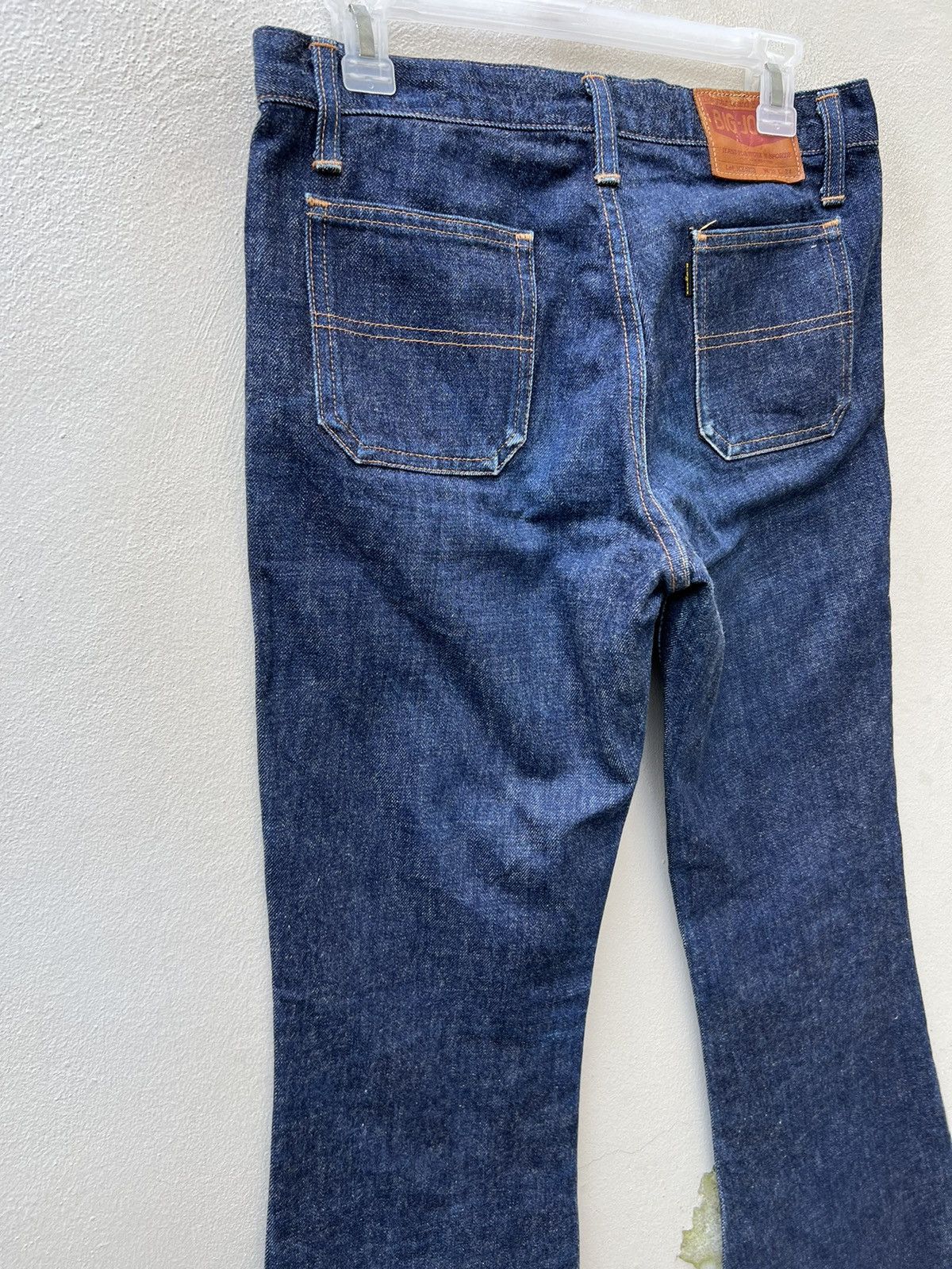 Big John Vintage Big John Japan Black Tab Denim Super Flare Jeans Size US 29 - 17 Thumbnail