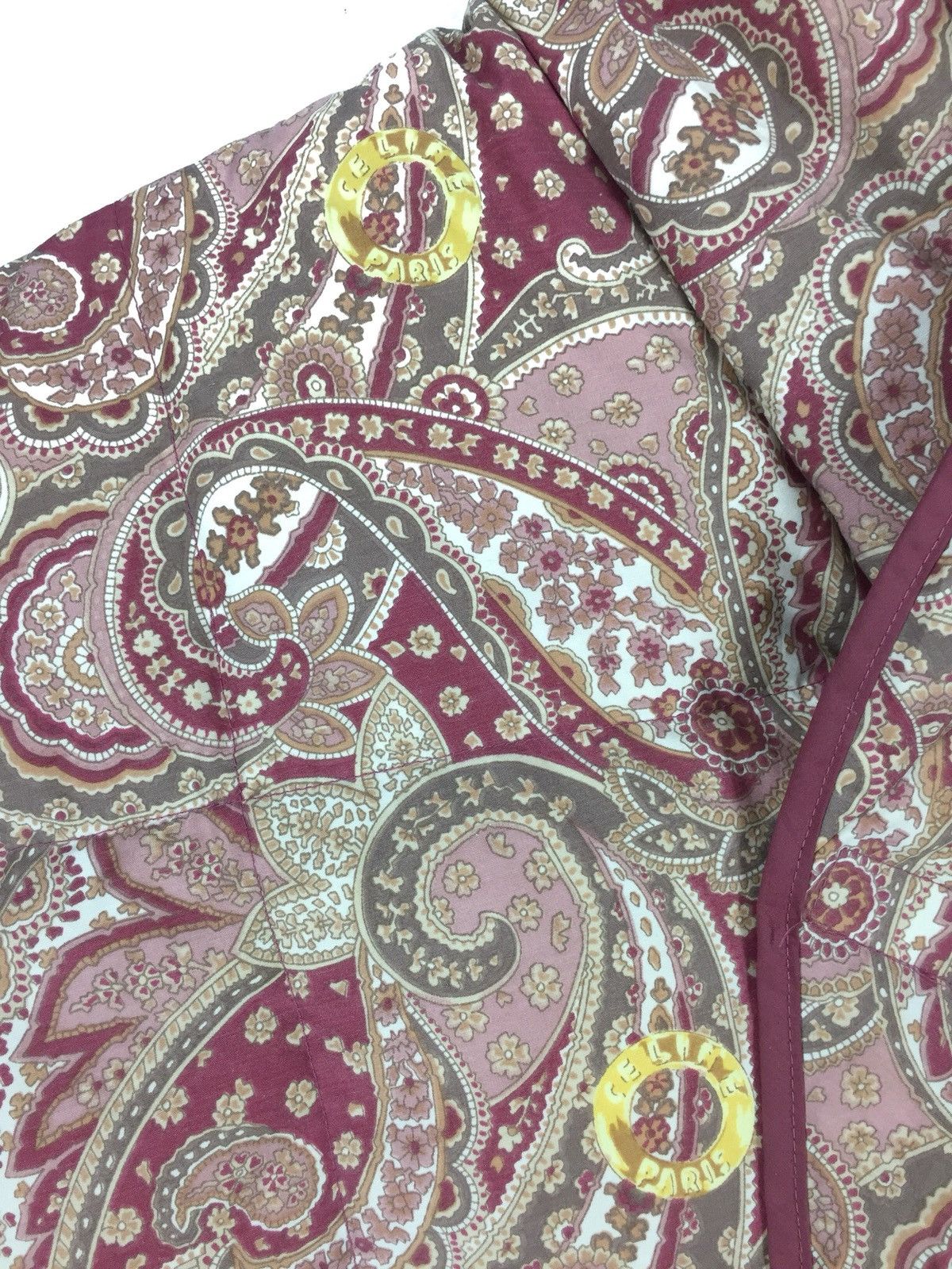 Celine Celine quilted Cloak & Capes Paislee design Size US L / EU 52-54 / 3 - 4 Thumbnail