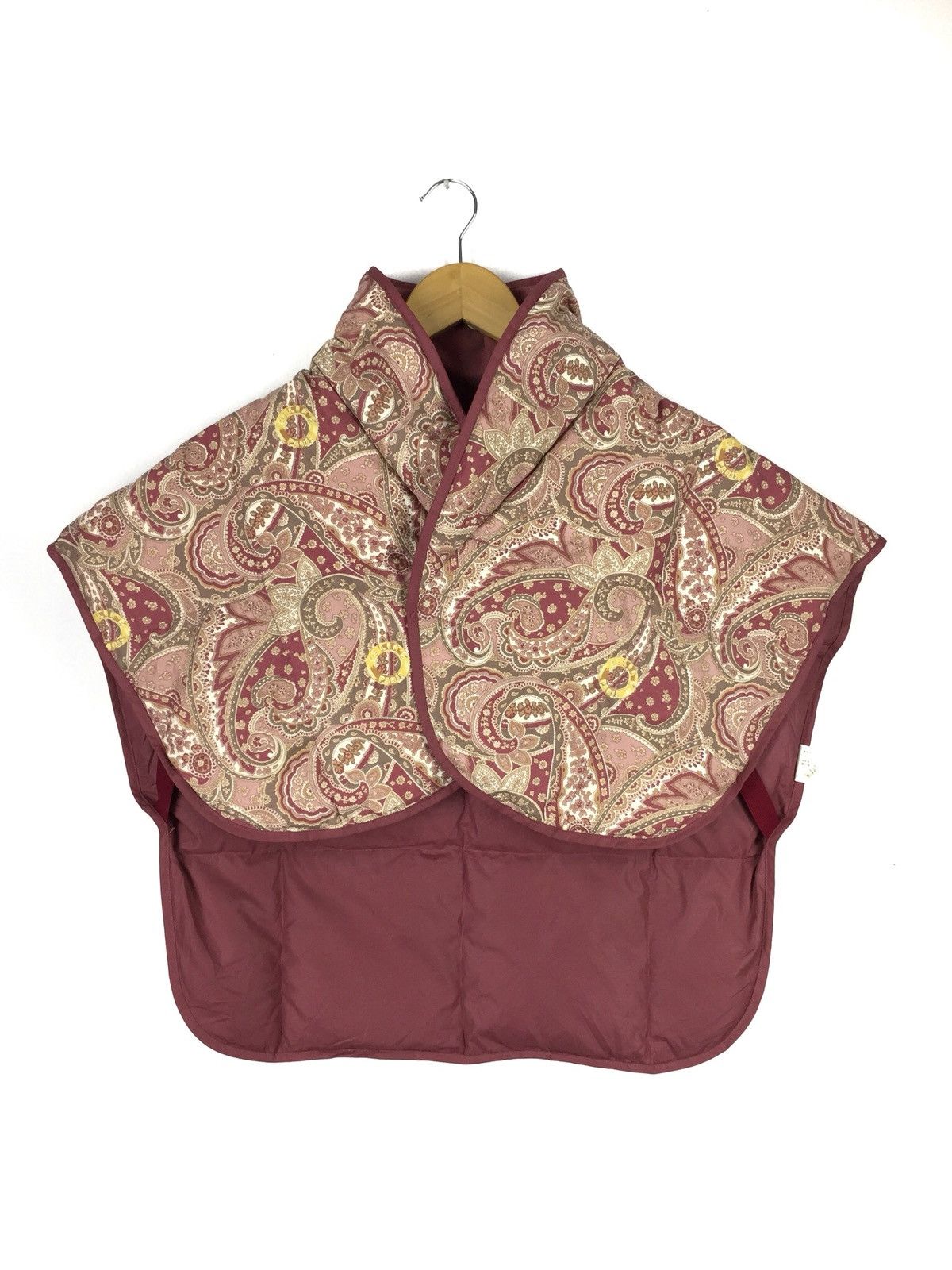 Celine Celine quilted Cloak & Capes Paislee design Size US L / EU 52-54 / 3 - 1 Thumbnail