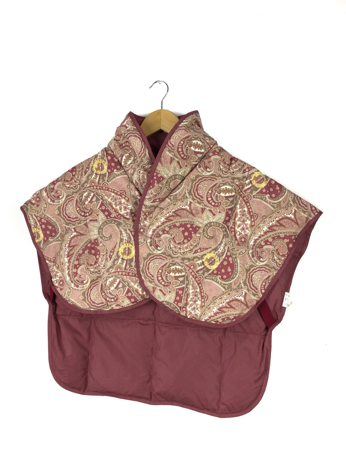 Celine Celine quilted Cloak & Capes Paislee design Size US L / EU 52-54 / 3 - 6 Thumbnail