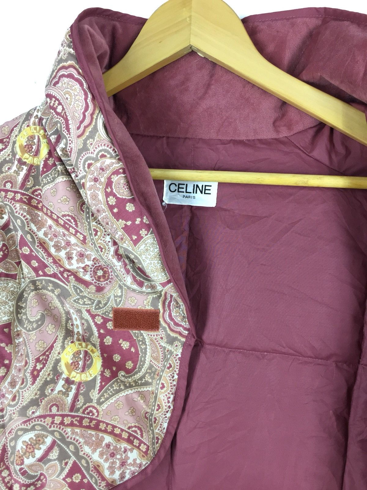 Celine Celine quilted Cloak & Capes Paislee design Size US L / EU 52-54 / 3 - 5 Thumbnail
