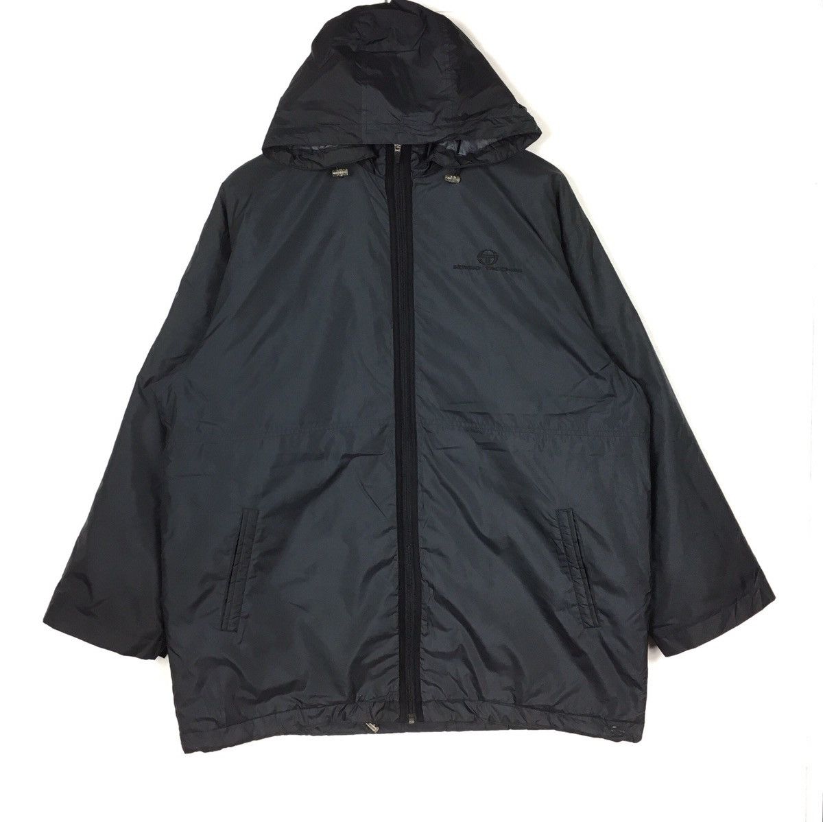 Sergio Tacchini Vintage Sergio Tacchini Hoodies Jacket Puffer Small Logo Size US XL / EU 56 / 4 - 1 Thumbnail