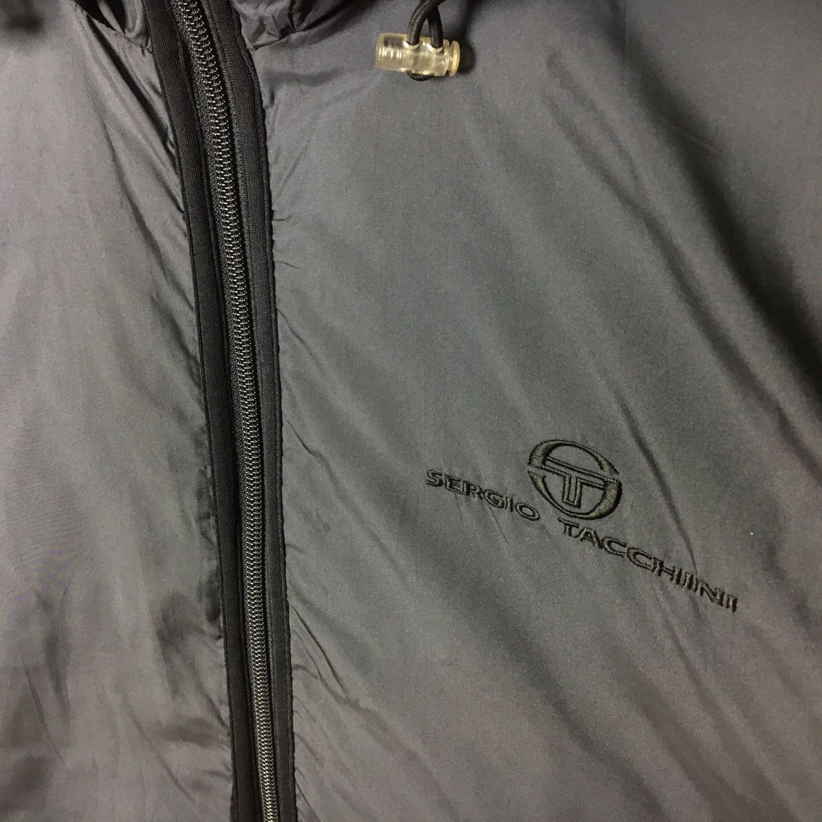 Sergio Tacchini Vintage Sergio Tacchini Hoodies Jacket Puffer Small Logo Size US XL / EU 56 / 4 - 4 Thumbnail