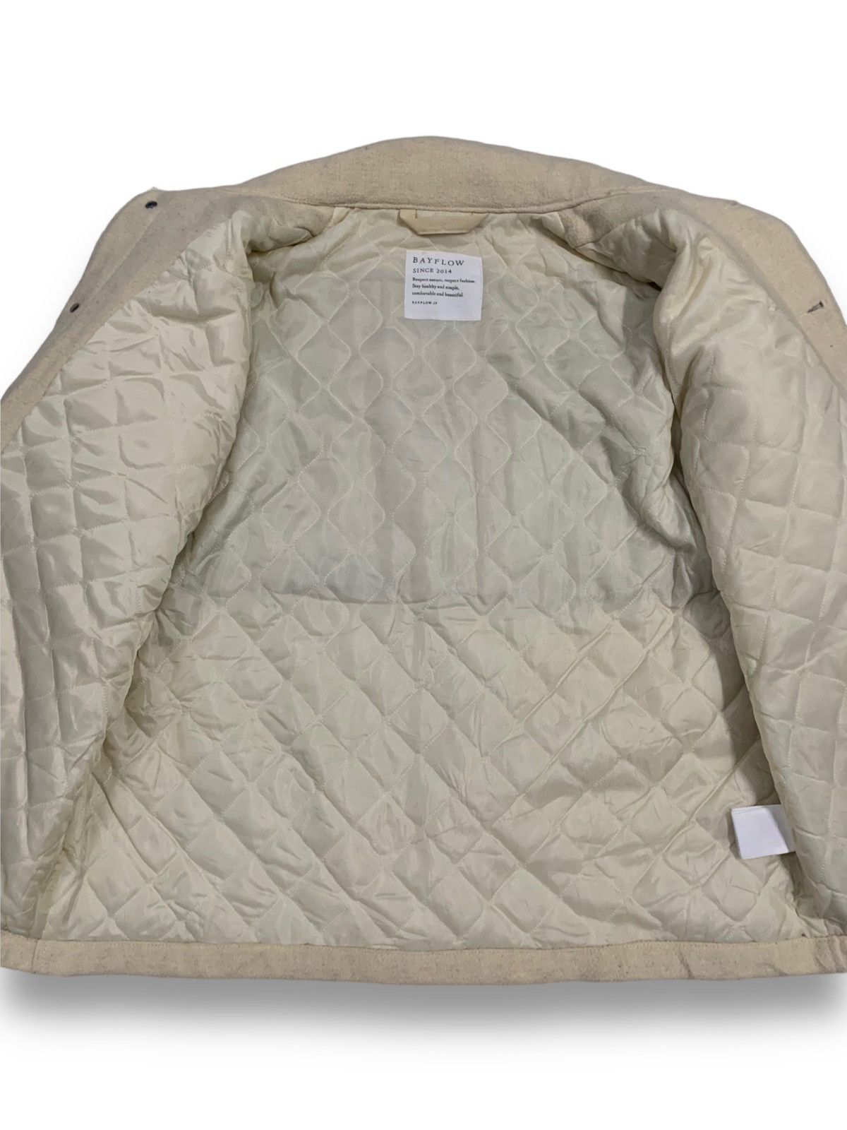 Japanese Brand Japanese Brand BAYFLOW Button Up Quilted Overshirt / Shacket Size M / US 6-8 / IT 42-44 - 14 Thumbnail