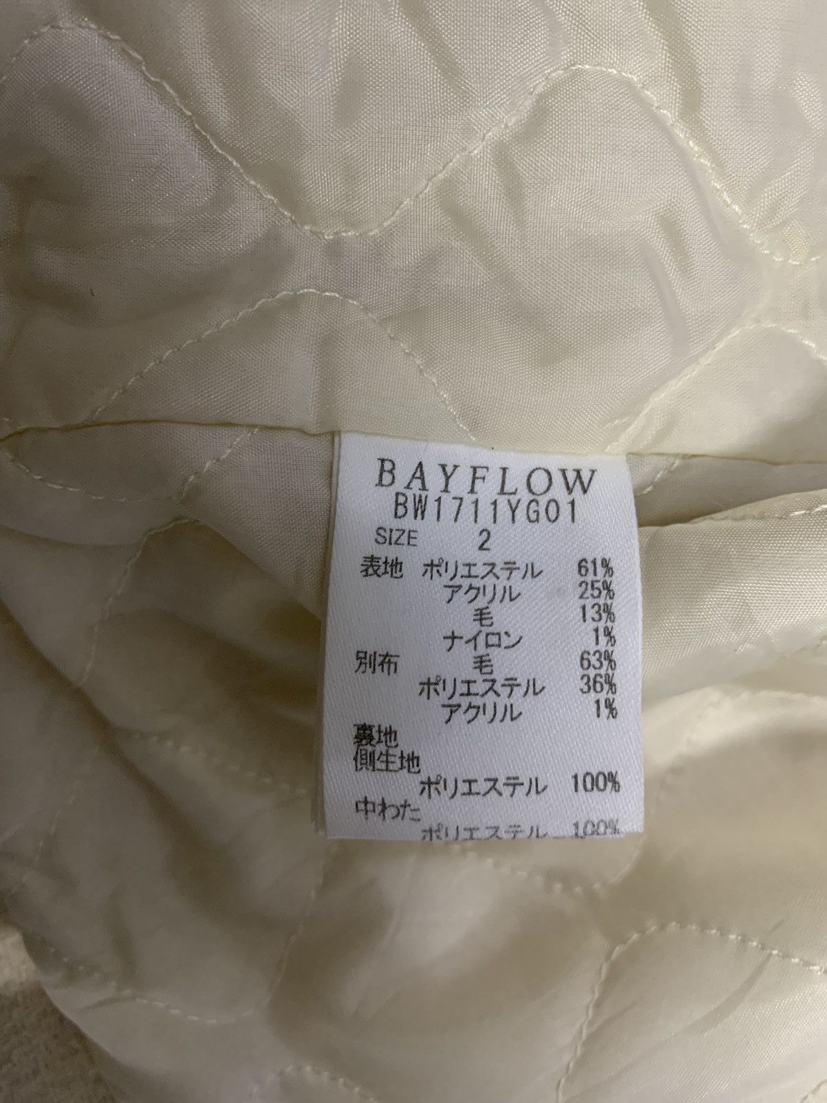 Japanese Brand Japanese Brand BAYFLOW Button Up Quilted Overshirt / Shacket Size M / US 6-8 / IT 42-44 - 16 Thumbnail