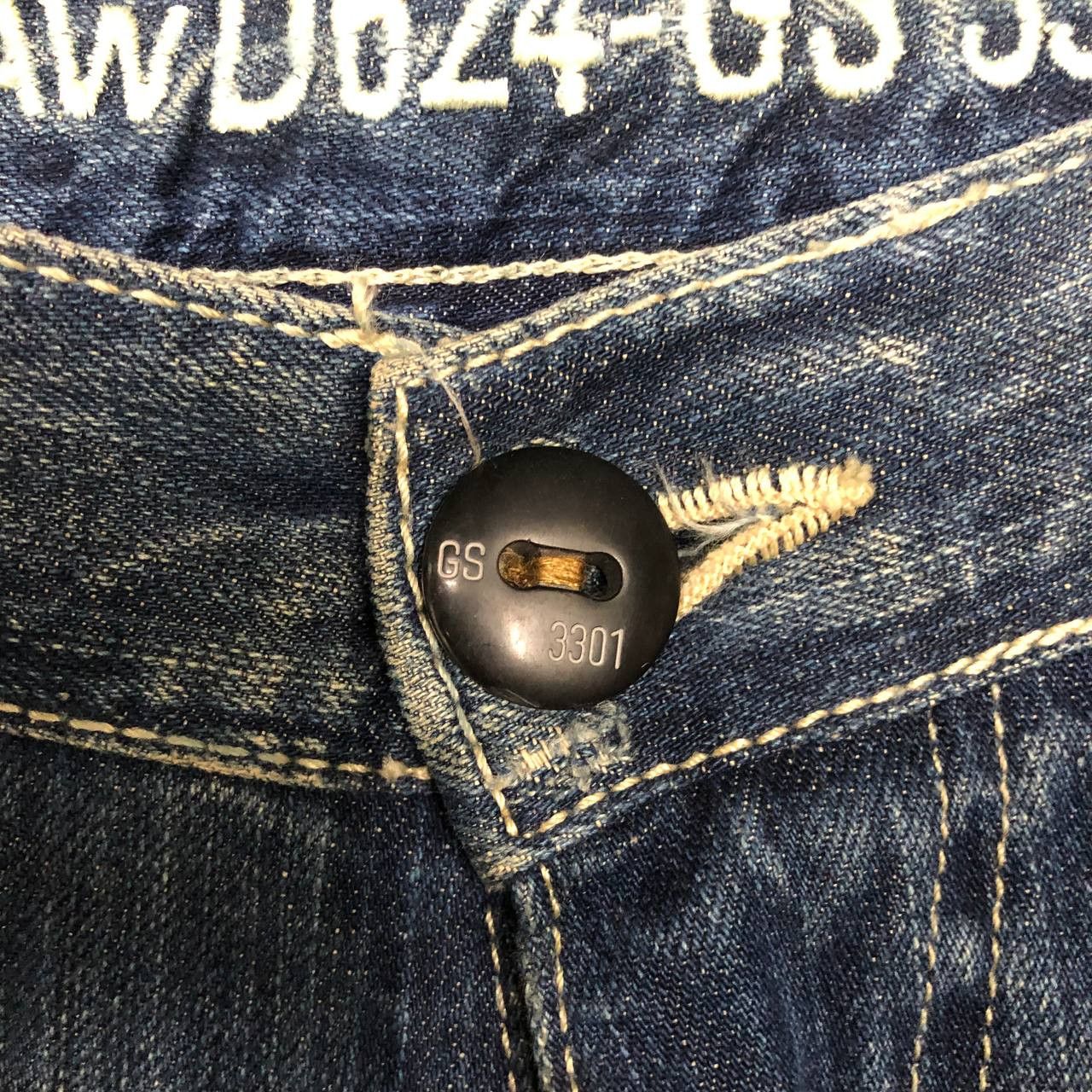 G-Star P663 GSTAR RAW D624-GS 3301R RIDER DENIM Size US 32 / EU 48 - 7 Thumbnail
