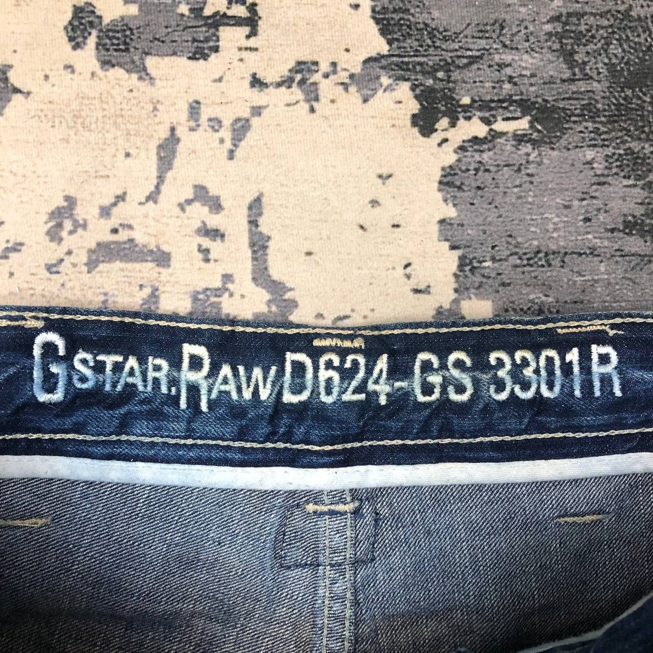 G-Star P663 GSTAR RAW D624-GS 3301R RIDER DENIM Size US 32 / EU 48 - 6 Thumbnail