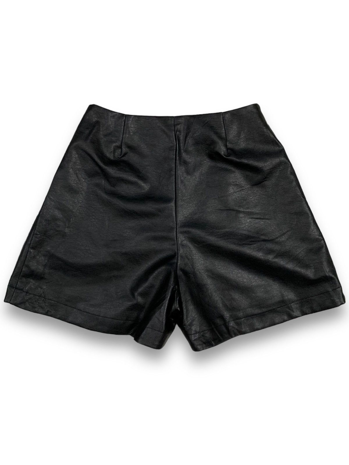 GRLFRND Japanese Brand GRL High Waist Faux Leather Short Size 26" / US 2 / IT 38 - 3 Thumbnail