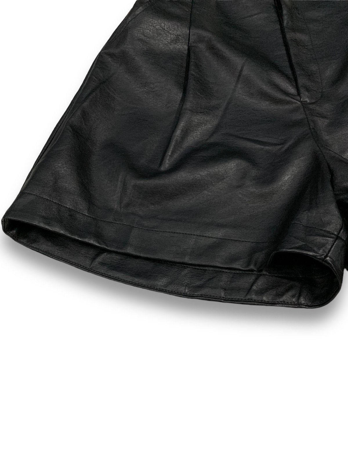 GRLFRND Japanese Brand GRL High Waist Faux Leather Short Size 26" / US 2 / IT 38 - 9 Thumbnail