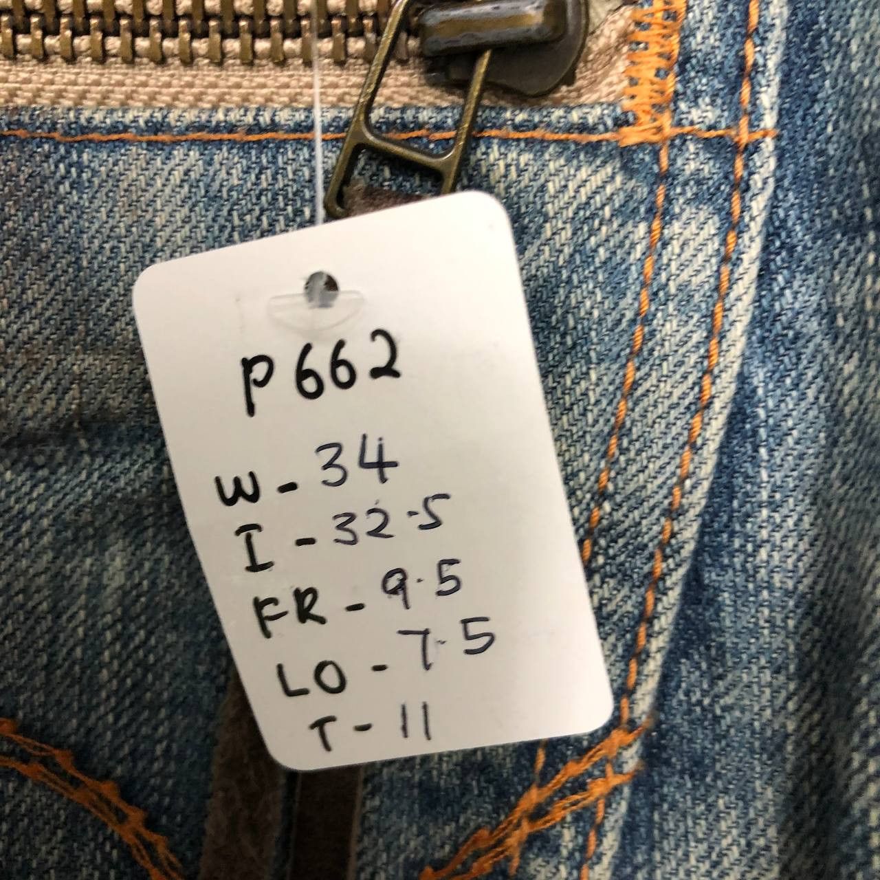 Edwin P662 BLUE TRIP EDWIN SLIMFIT STONE WASH DENIM Size US 34 / EU 50 - 13 Thumbnail
