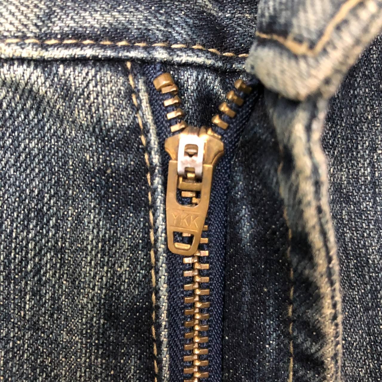 Japanese Brand P661 JAPAN VTG SUKAJAN TIGER PAINT DENIM Size US 36 / EU 52 - 6 Thumbnail