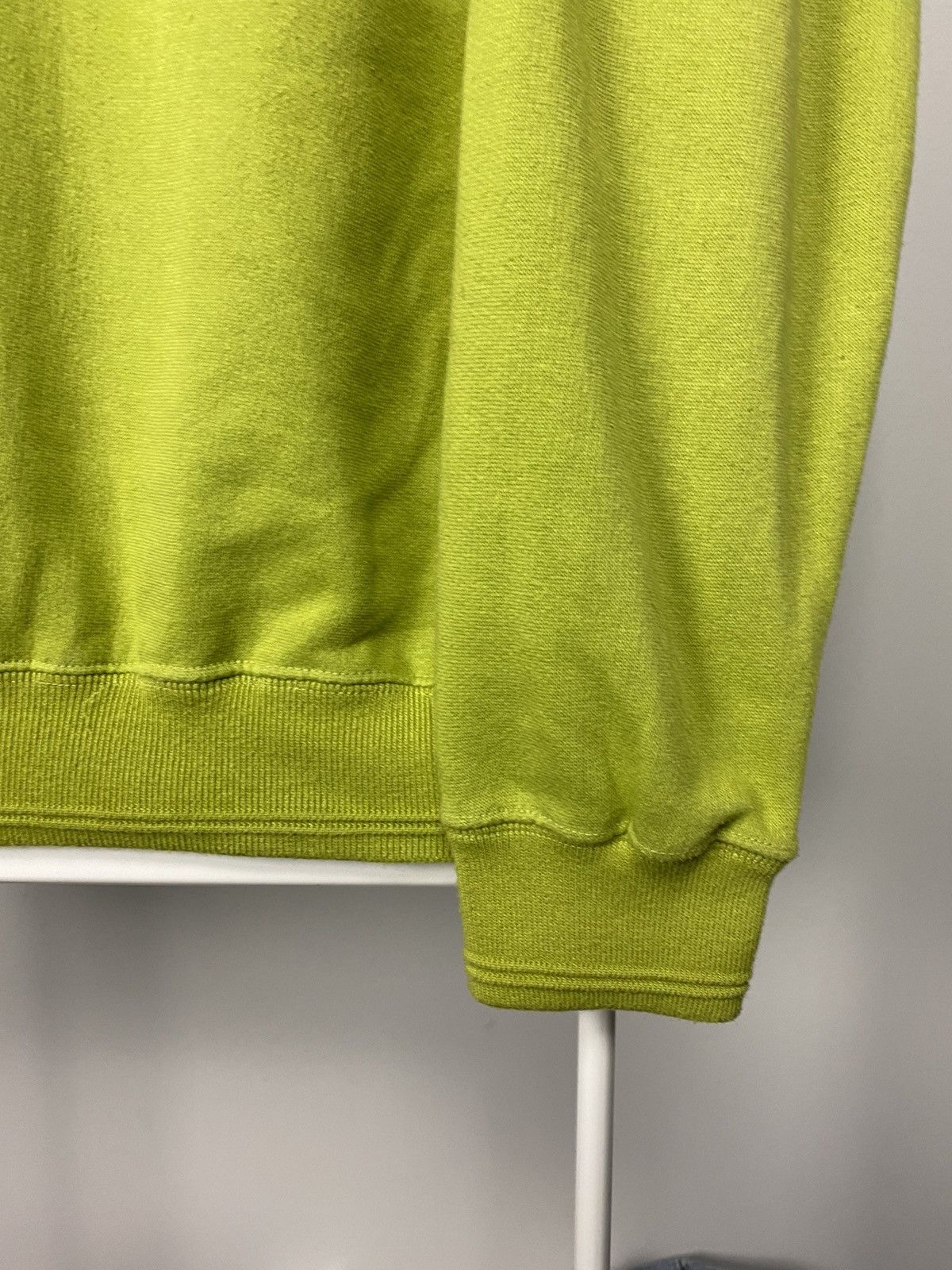Nike × Vintage Nike vintage sweatshirt Beaverton Oregon USA lime grey tag l Size US M / EU 48-50 / 2 - 6 Thumbnail