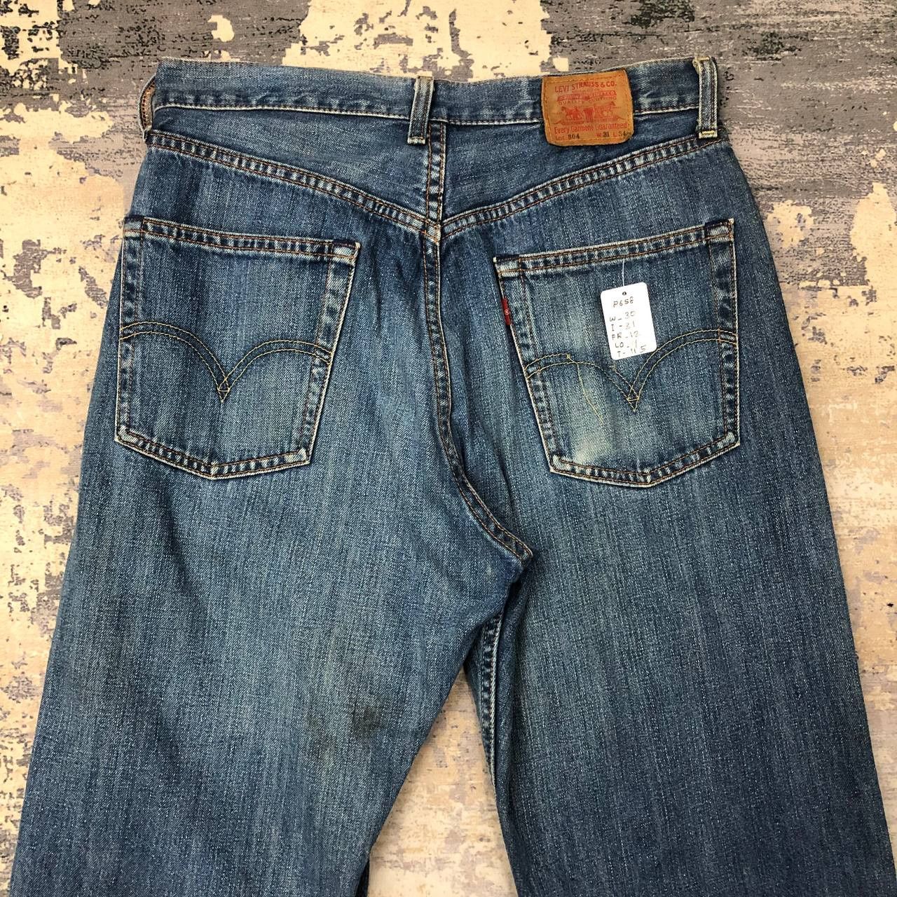 Levi's P658 VTG 504 LEVI'S DENIM Size US 30 / EU 46 - 4 Thumbnail