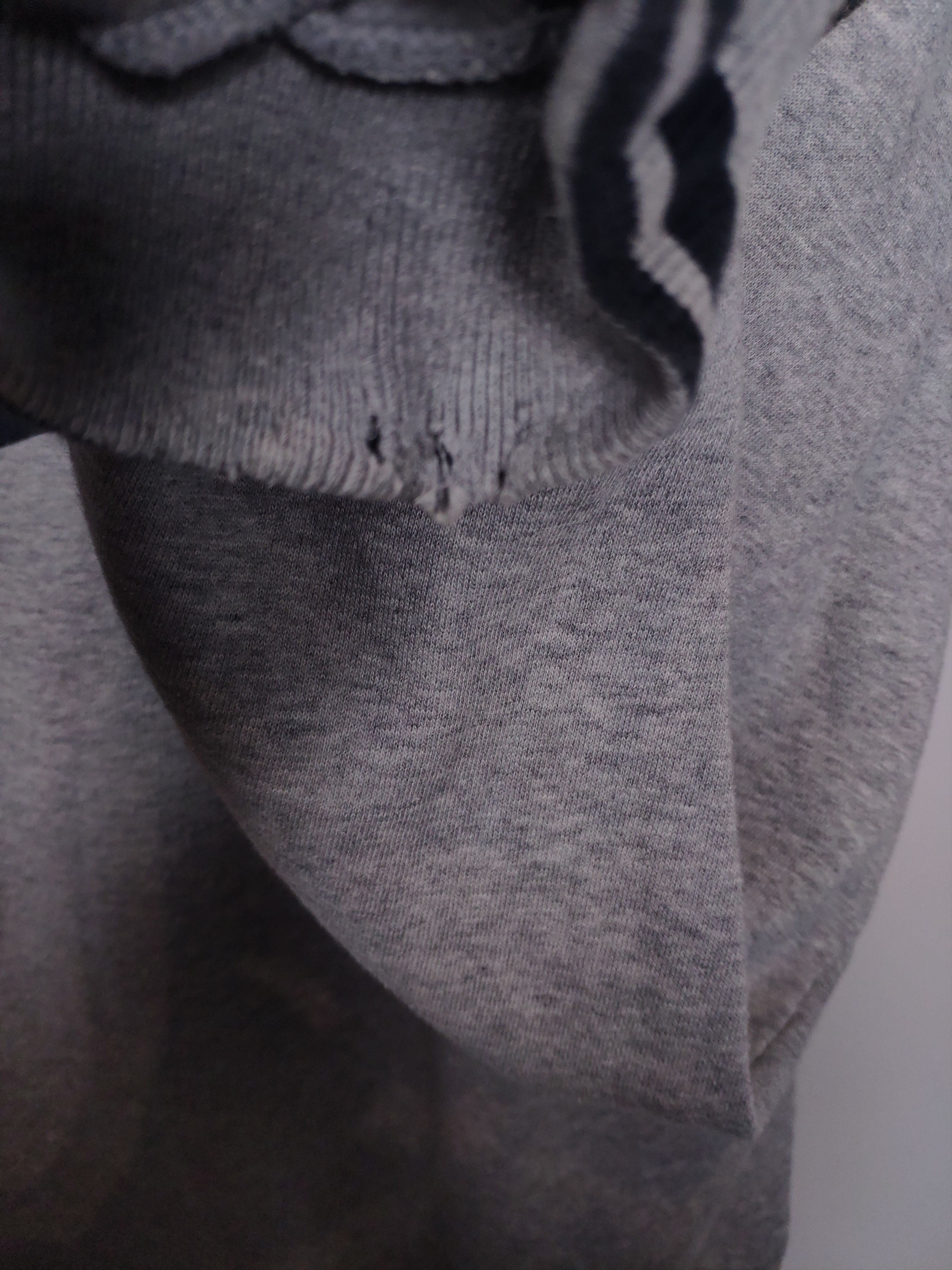 Nike × Vintage Nike vintage hoodie center swoosh spell out grey sweatshirt Size US L / EU 52-54 / 3 - 6 Thumbnail