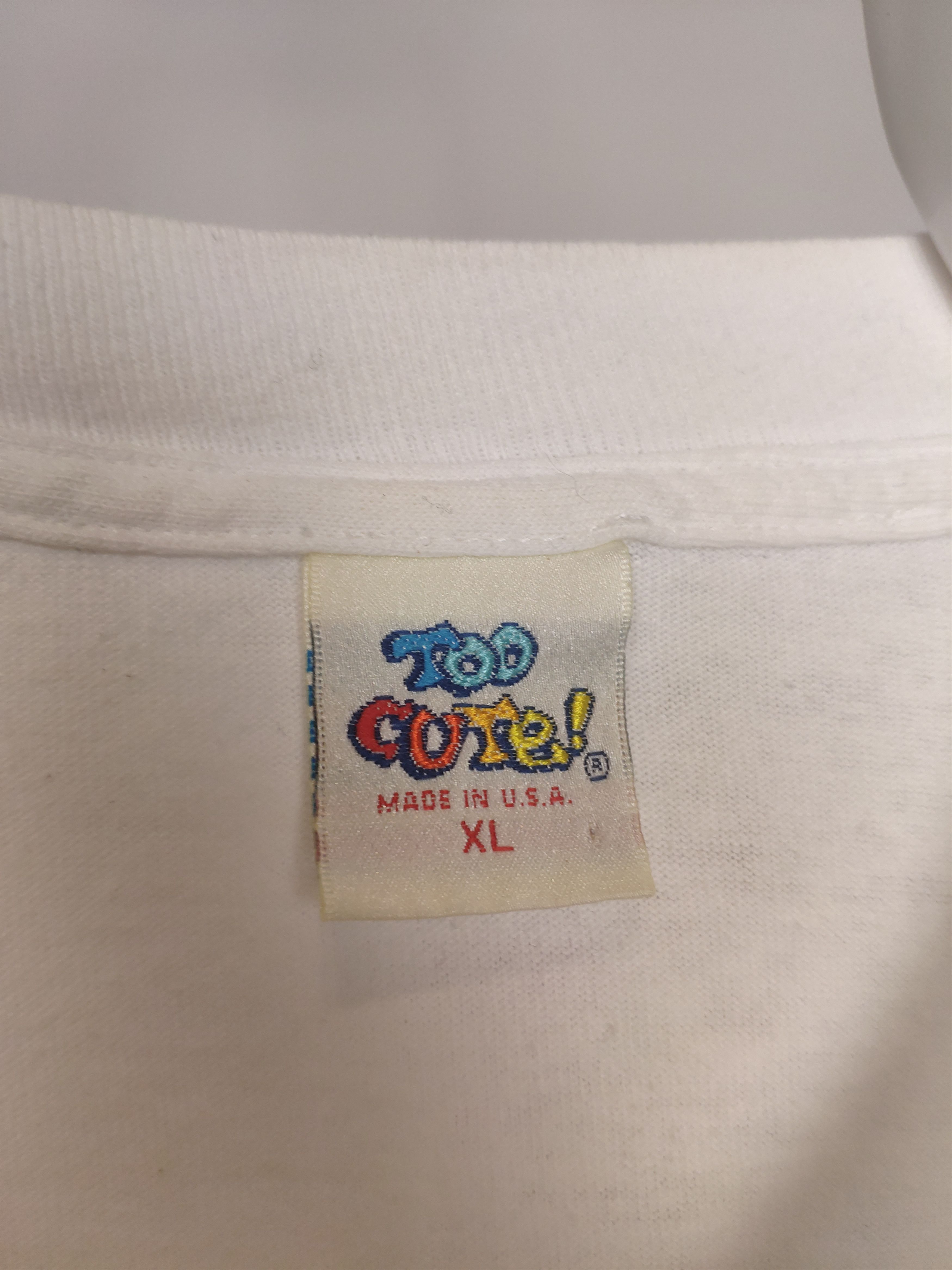 Mickey Mouse × Too Cute Guetta Bros. × Vintage Too Cute Mickey Mouse USA vintage T-shirt embroidery Disney Size US XL / EU 56 / 4 - 4 Thumbnail