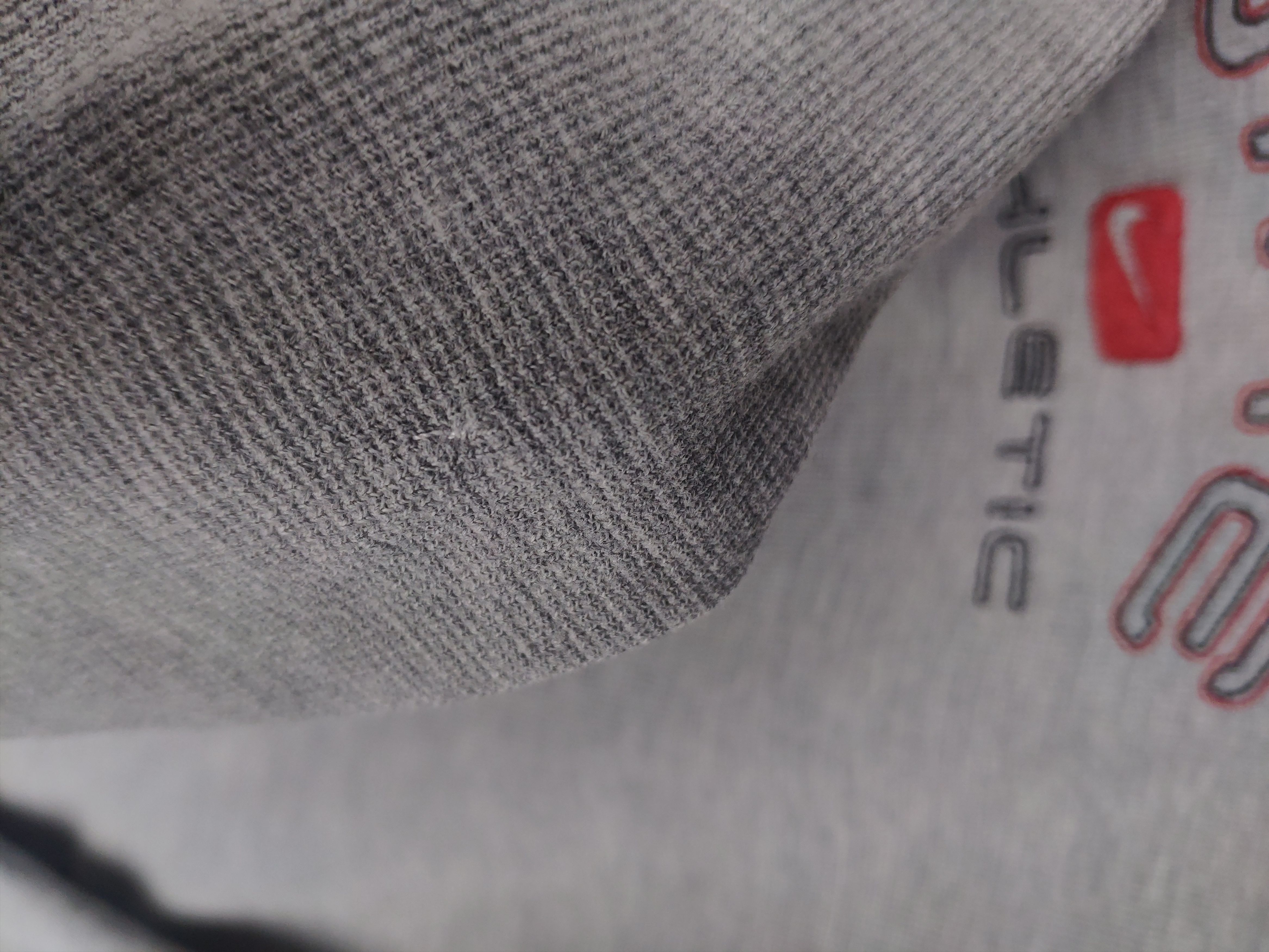 Nike × Vintage Nike athletic vintage spellout sweatshirt center swoosh Size US M / EU 48-50 / 2 - 6 Thumbnail