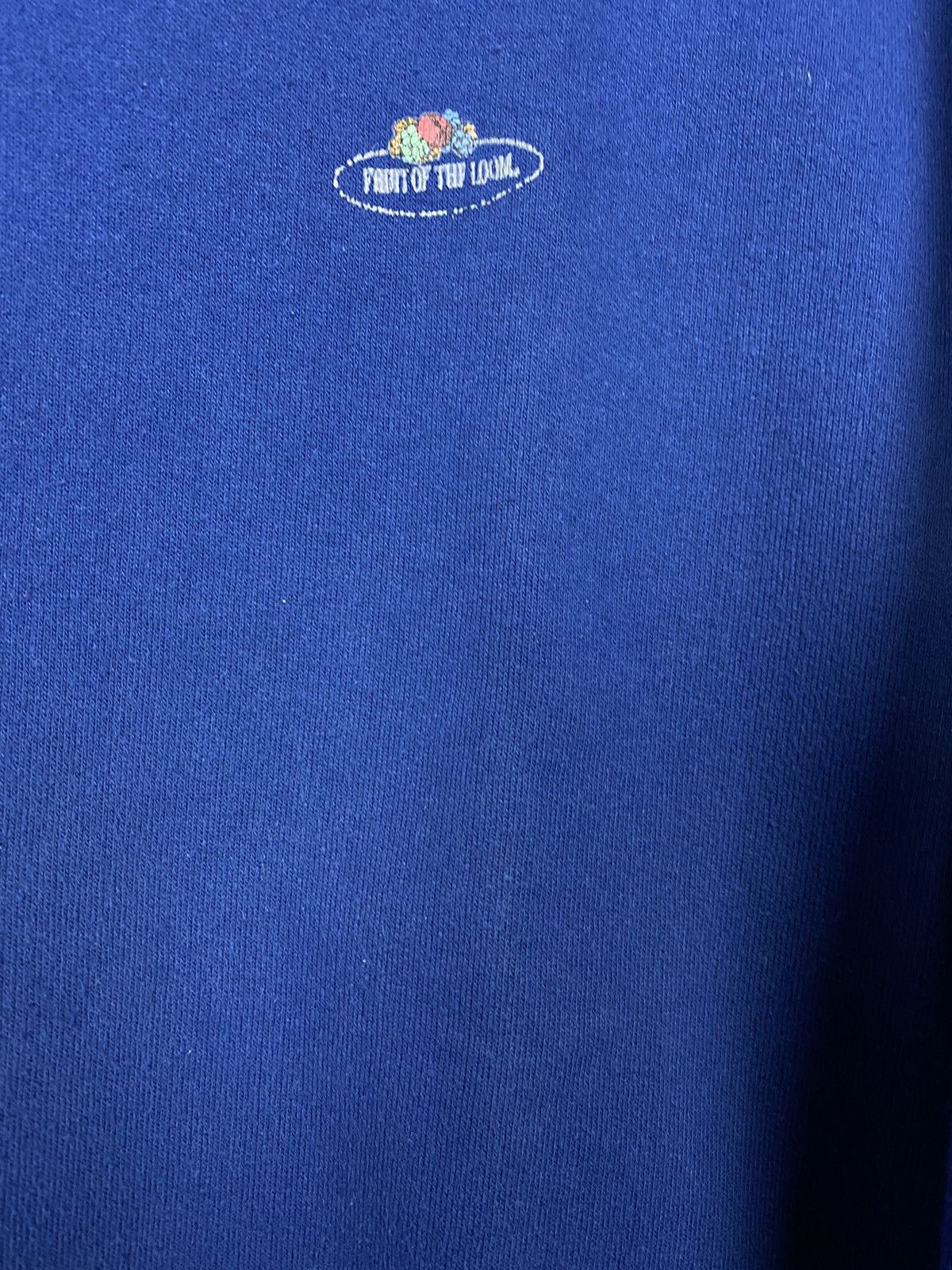 Fruit Of The Loom × Vintage Vintage Fruit of the Loom 90s Sweatshirt Blue essential Size US M / EU 48-50 / 2 - 5 Thumbnail