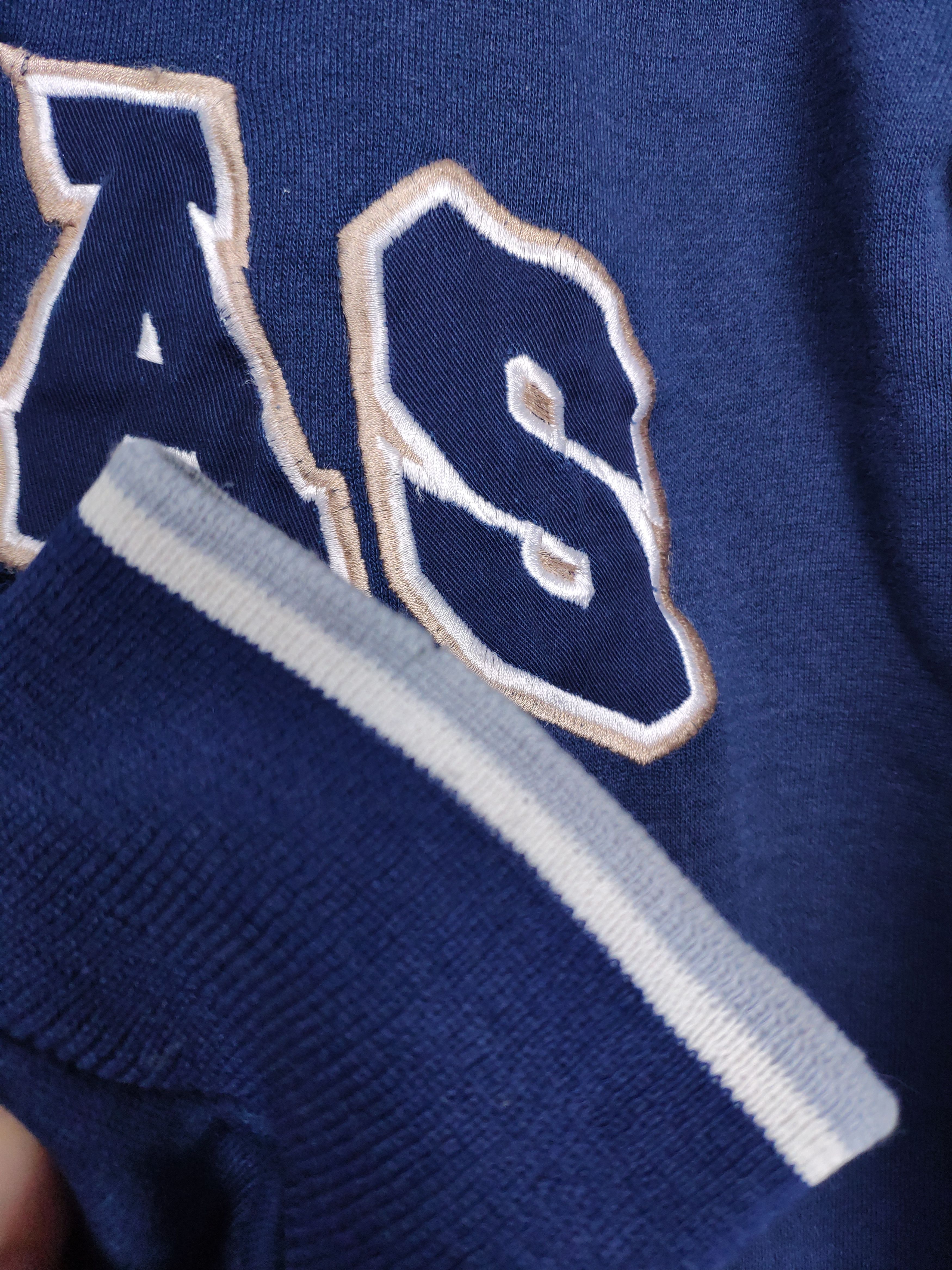 NCAA × Starter × Vintage Hoyas vintage starter sweatshirt NCAA navy big center logo Size US L / EU 52-54 / 3 - 6 Thumbnail