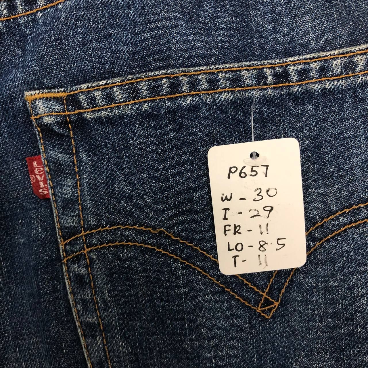 Levi's P657 VTG 560 LEVI'S DENIM Size US 30 / EU 46 - 9 Thumbnail