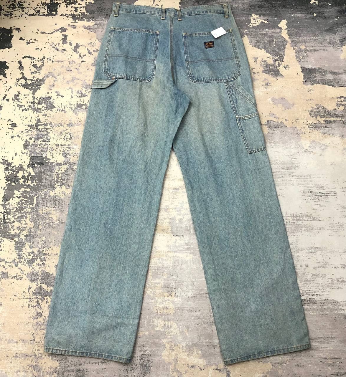 Big John P656 BIG JOHN VTG CARPENTER DENIM Size US 34 / EU 50 - 1 Thumbnail