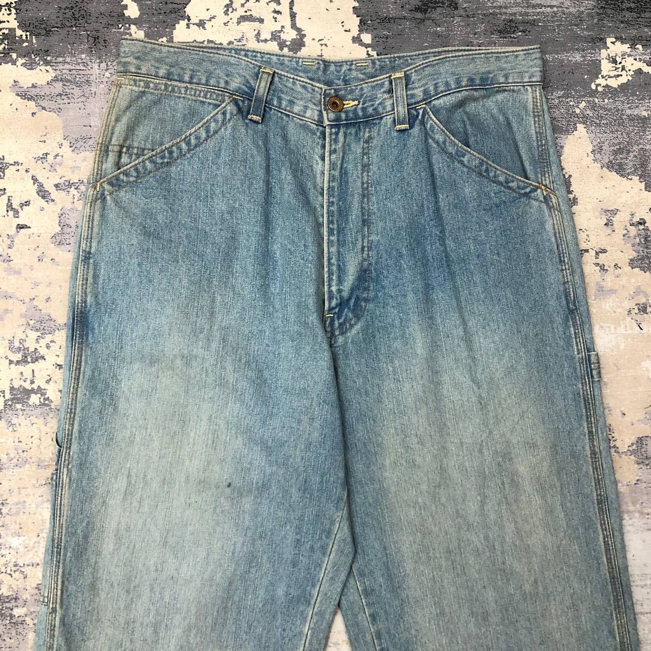 Big John P656 BIG JOHN VTG CARPENTER DENIM Size US 34 / EU 50 - 3 Thumbnail