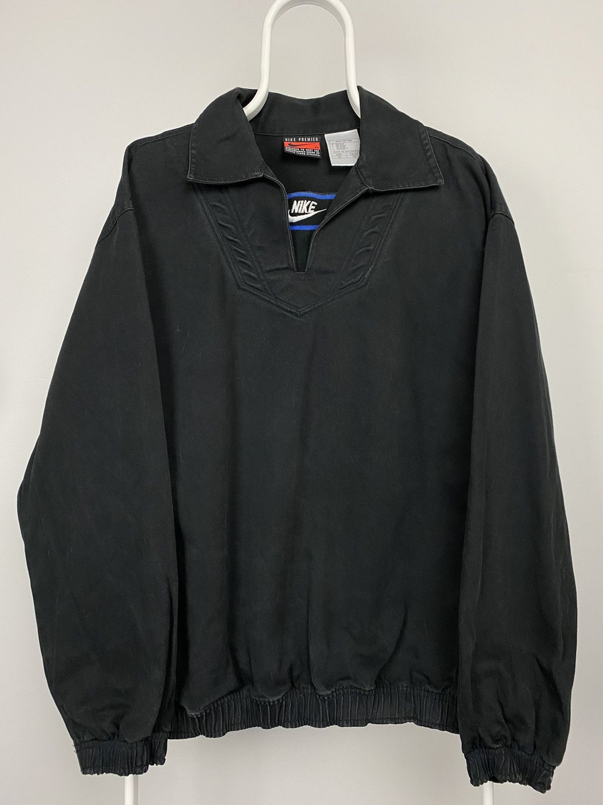 Nike × Vintage Nike vintage anorak light jacket big logo center swoosh Size US L / EU 52-54 / 3 - 2 Thumbnail