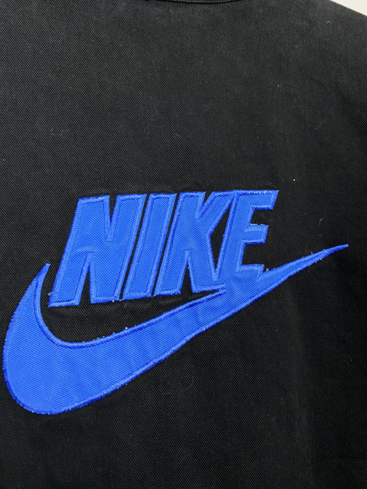 Nike × Vintage Nike vintage anorak light jacket big logo center swoosh Size US L / EU 52-54 / 3 - 7 Thumbnail