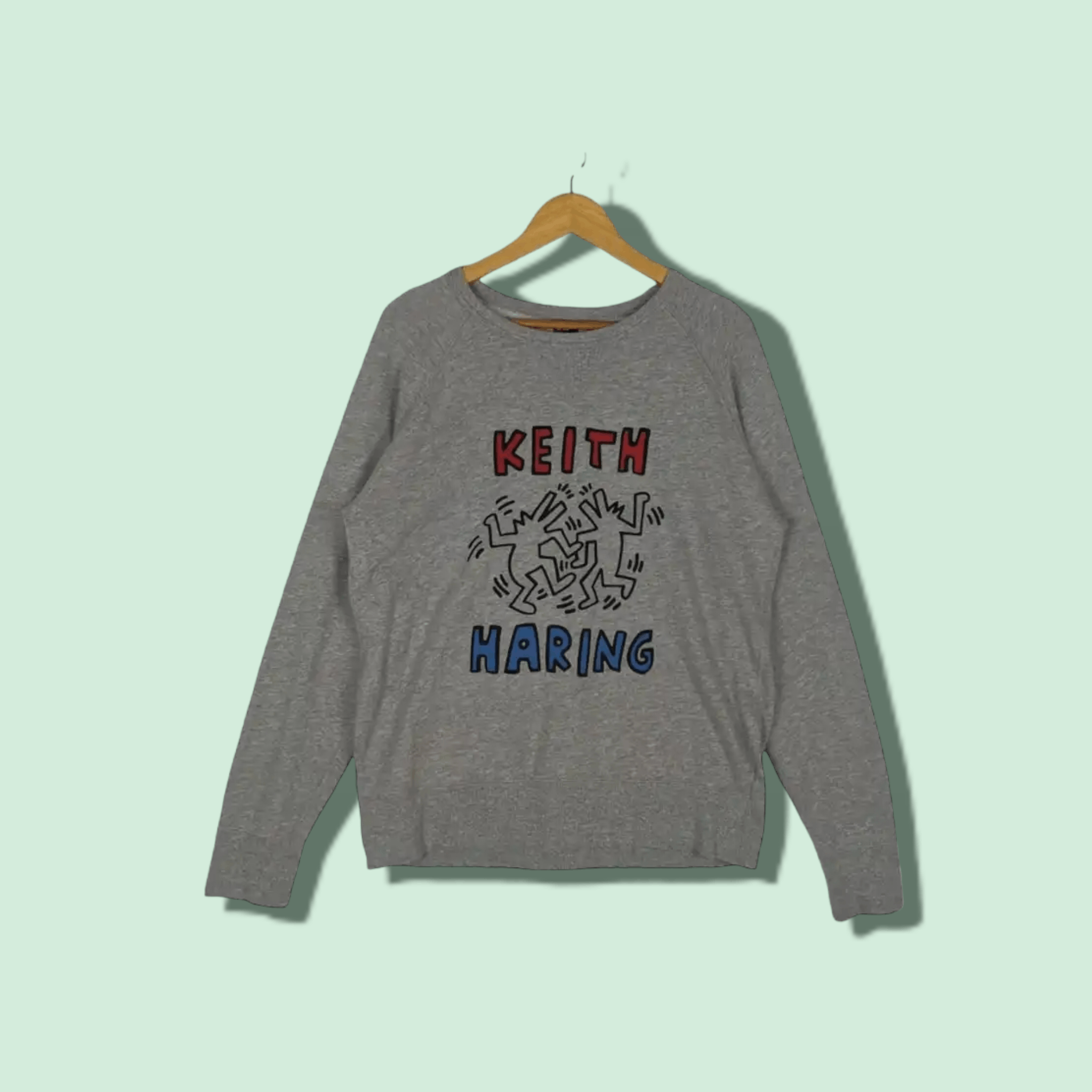 Keith Haring UNIQLO x Keith Haring Grafiti Jumper Sweatshirt Size US L / EU 52-54 / 3 - 1 Thumbnail