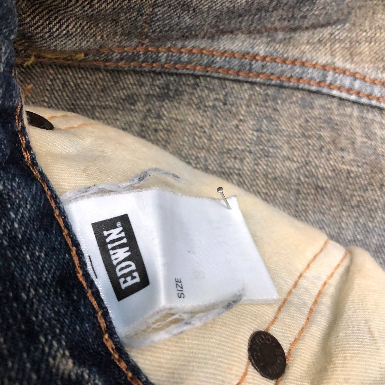 Edwin P644 VTG SELVEDGE EDWIN 505 japan DENIM Size US 33 - 6 Thumbnail